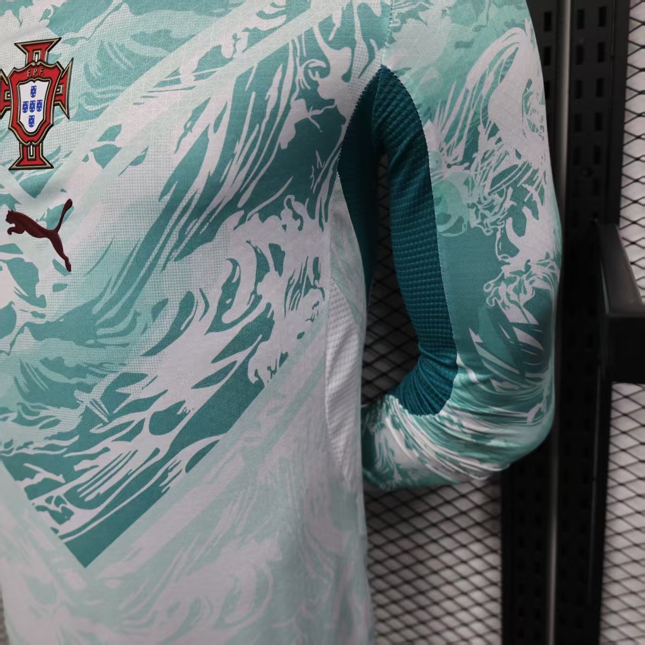 2026 Portugal  Away World Cup Soccer Jersey Player Version Long Sleeve - view 4
