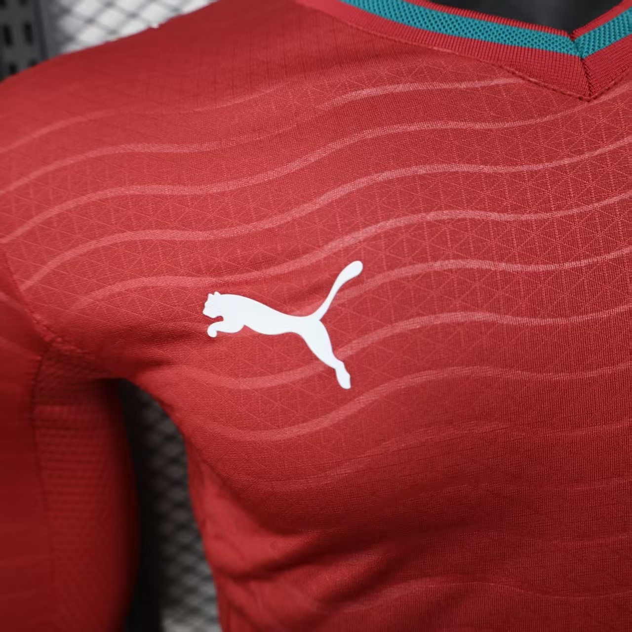 2026 Portugal  Home World Cup Soccer Jersey Player Version Long Sleeve - view 4