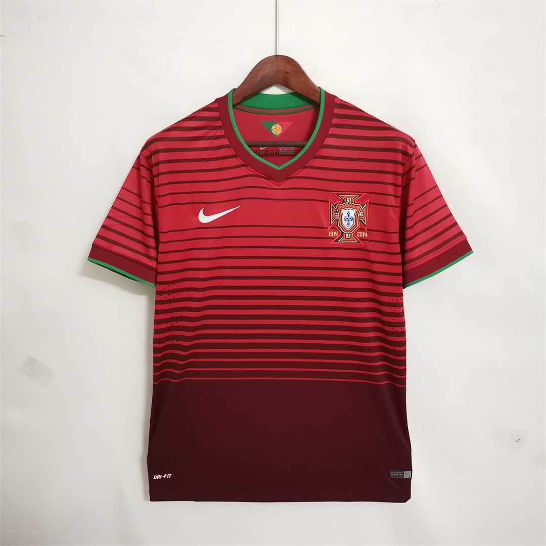 2014 Portugal  World Cup Home Retro Jersey