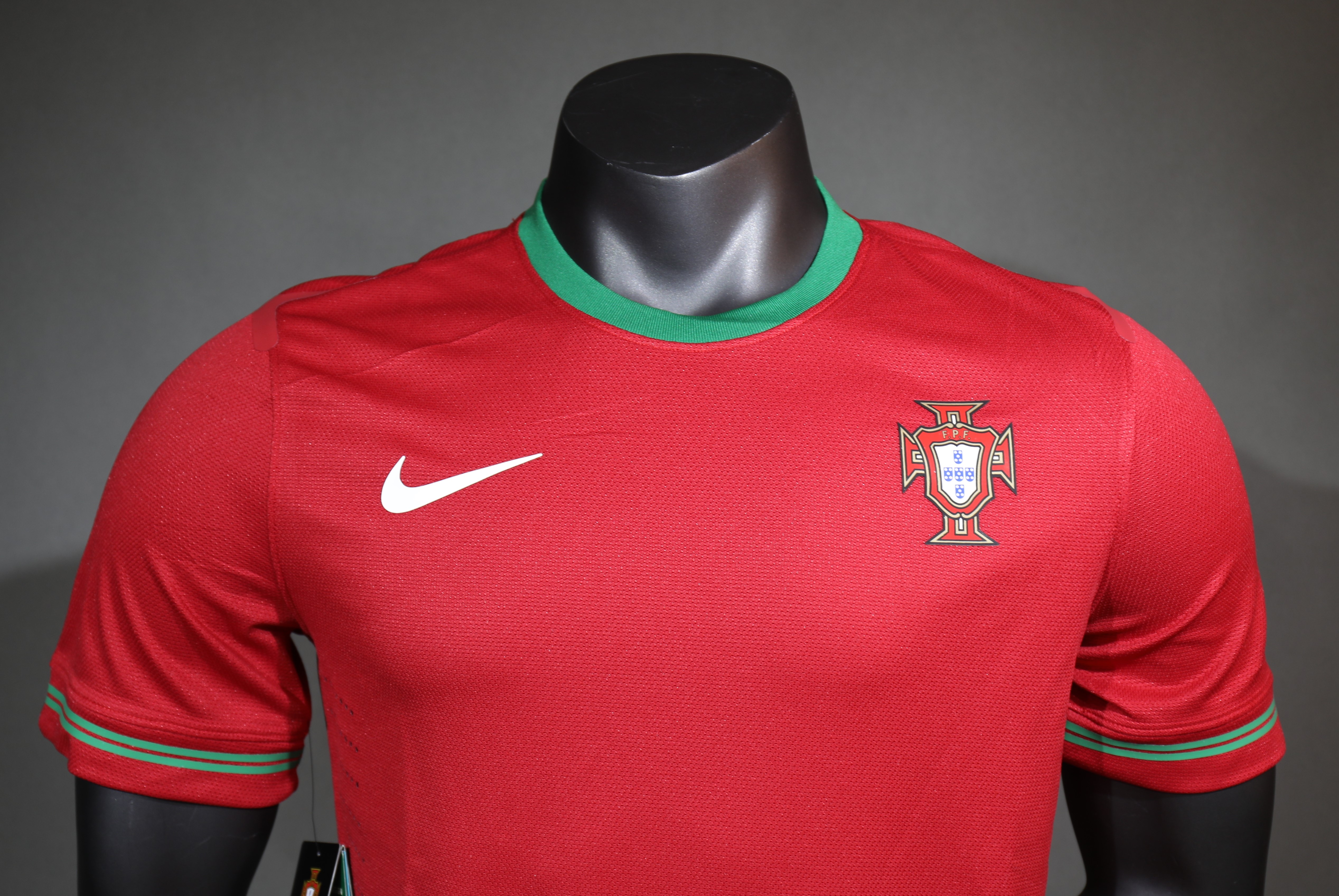 2012 Portugal  Euro Cup Home Retro Jersey Player Edition - view 8