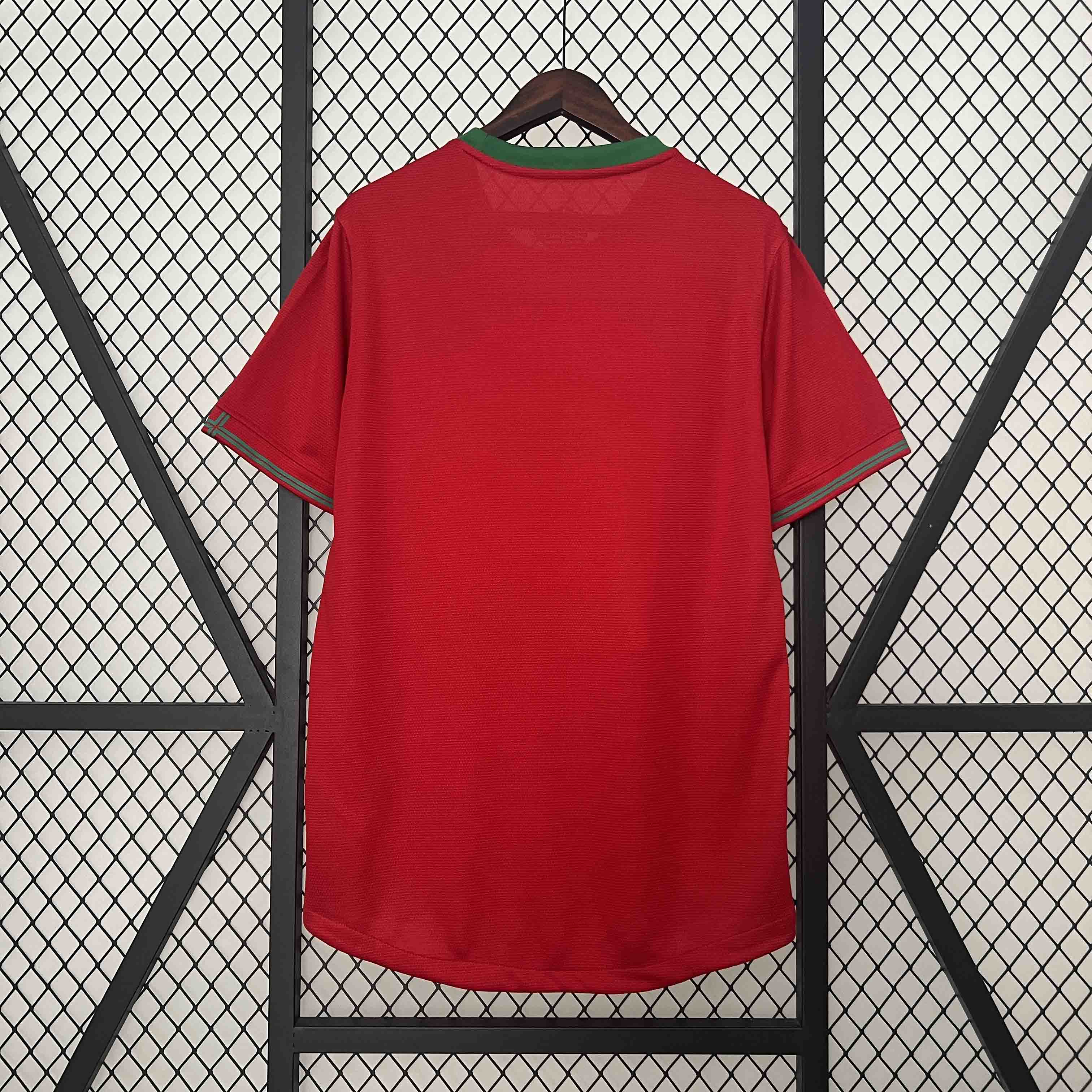 2012 Portugal  Euro Cup Home Retro Jersey - view 3