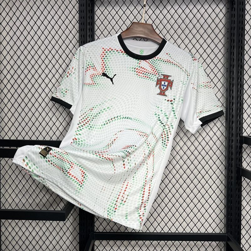 2025 Portugal  Away Soccer Jersey