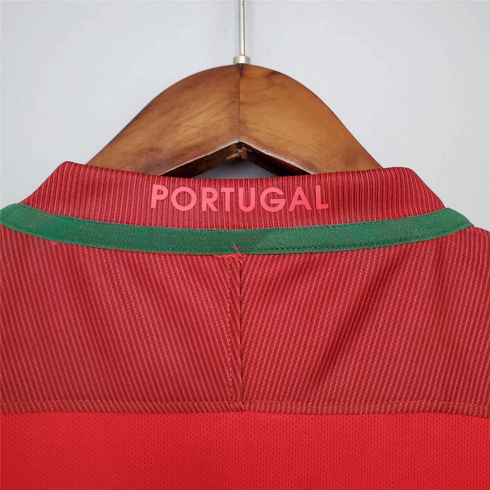 2016 Portugal  Euro Cup Home Retro Jersey - view 4