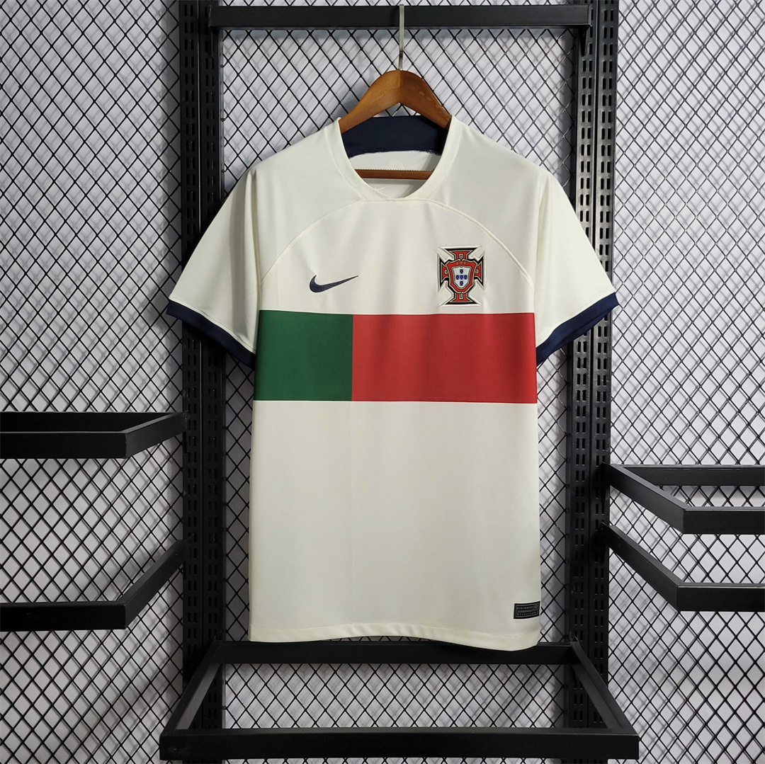 2022 Portugal RONALDO #7 World Cup Away Fan Edition Soccer Jersey - view 4