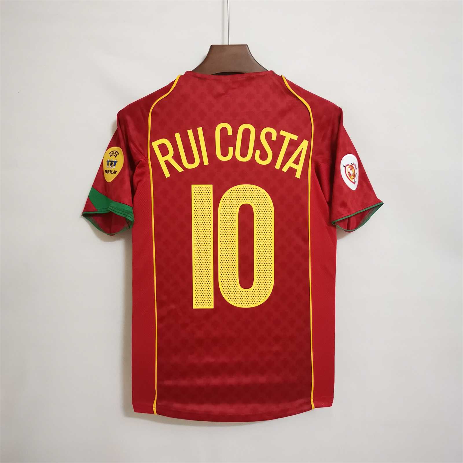 2004 Portugal  Euro Cup Home Retro Jersey - view 17