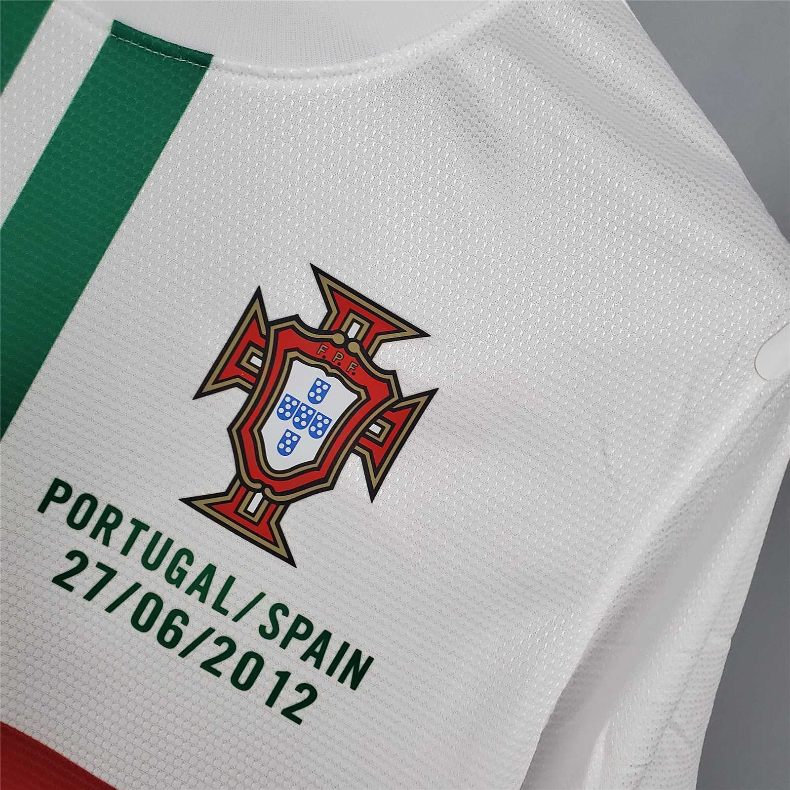 2012 Portugal  Euro Cup Away Retro Jersey - view 12