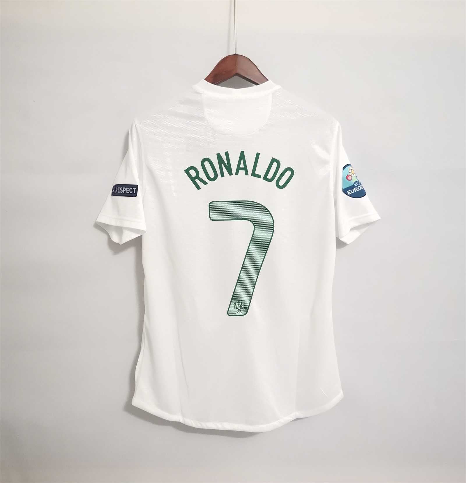 2012 Portugal  Euro Cup Away Retro Jersey - view 16
