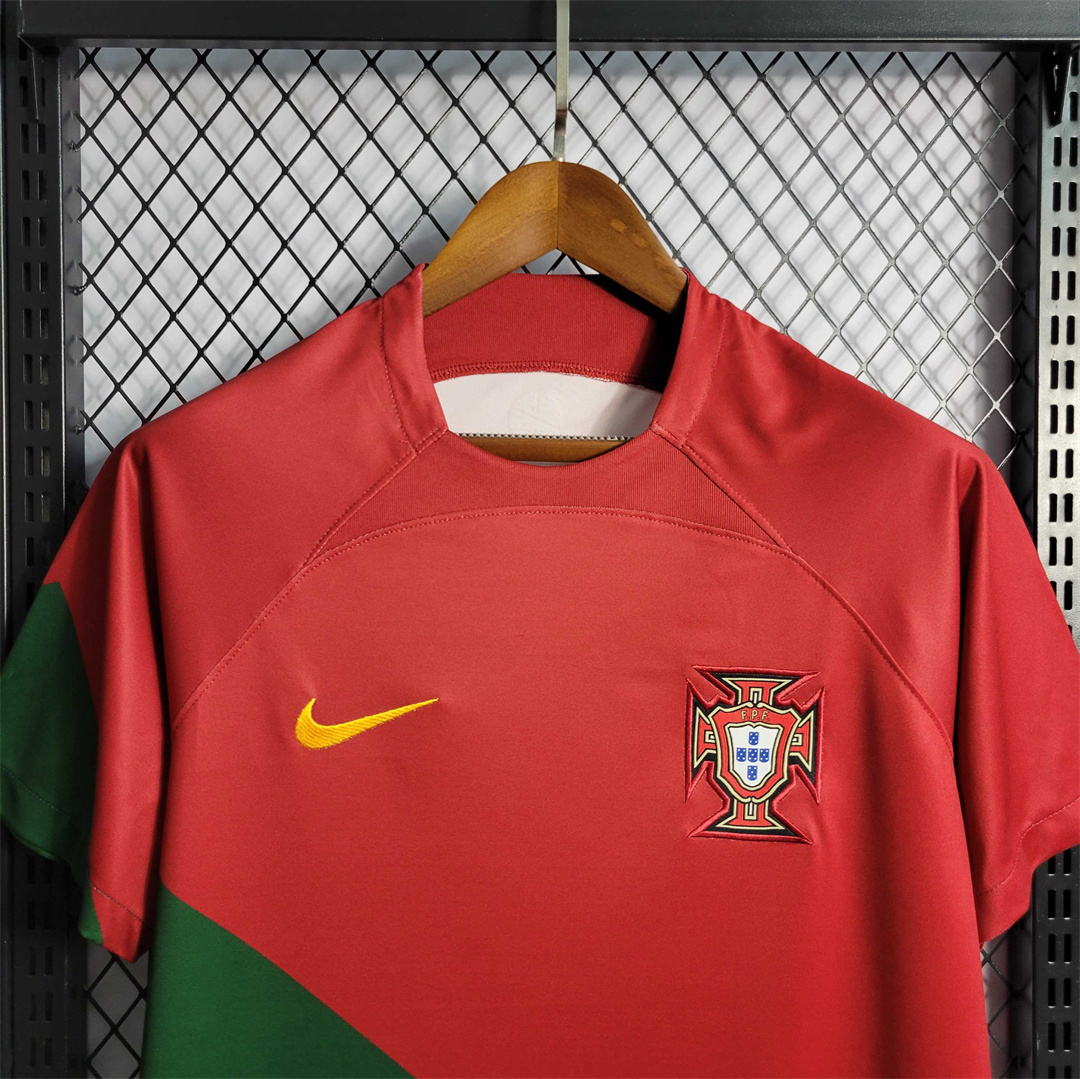 2022 Portugal   World Cup Home Fan Edition Soccer Jersey - view 5