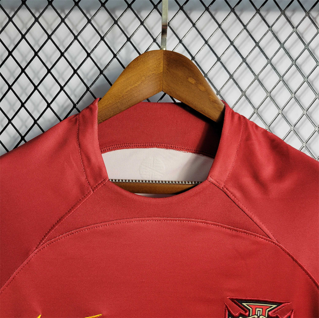2022 Portugal   World Cup Home Fan Edition Soccer Jersey - view 9