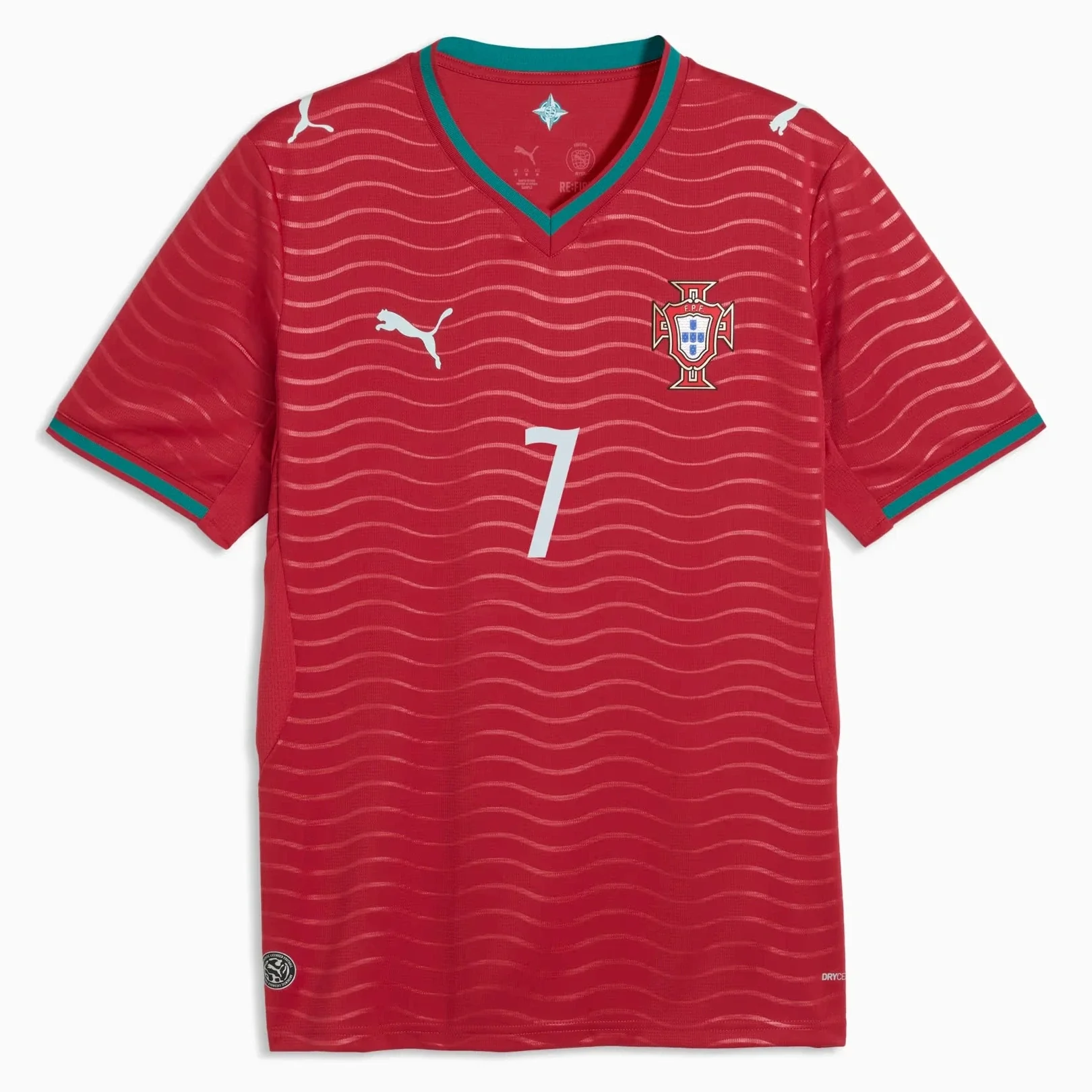 Puma 2026 Portugal Men's Stadium Home Ronaldo #7 Soccer Jersey - view 3