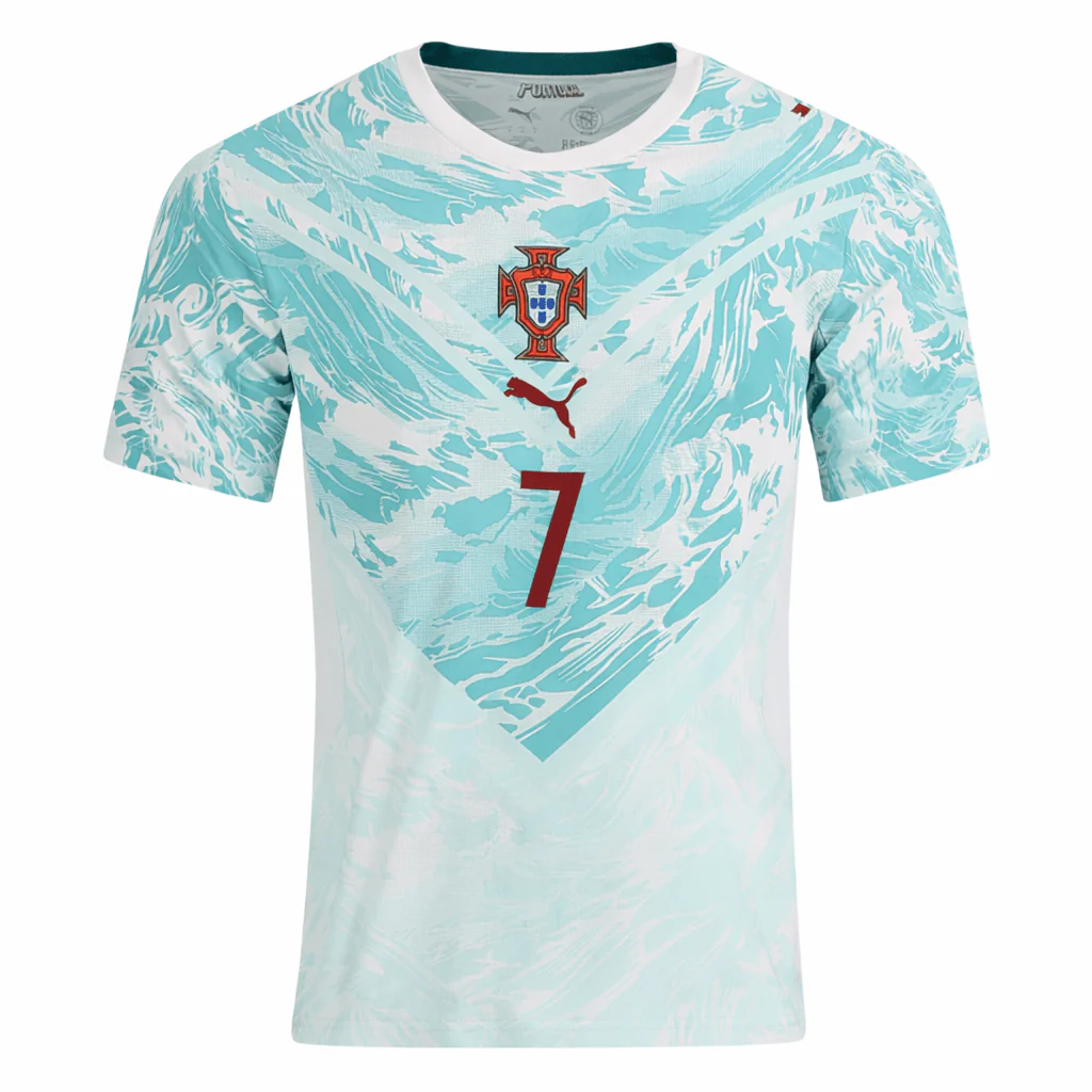 PUMA Men's Cristiano Ronaldo Portugal 2026 Away Stadium Jersey (White) - view 3