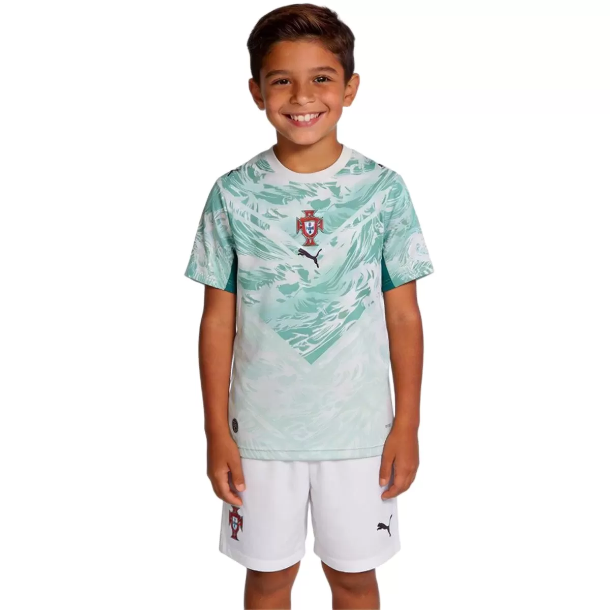 2026 Portugal Away World Cup Soccer Full Kids Kit Jersey+Shorts+Socks - view 5