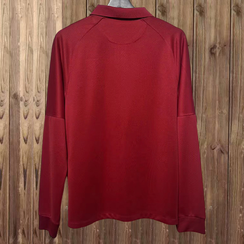 2020/21 Portugal Home Soccer Jersey Long Sleeve - view 3