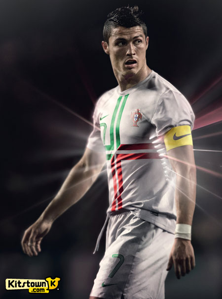 2012 Portugal  Euro Cup Away Retro Jersey Player Edition - view 19
