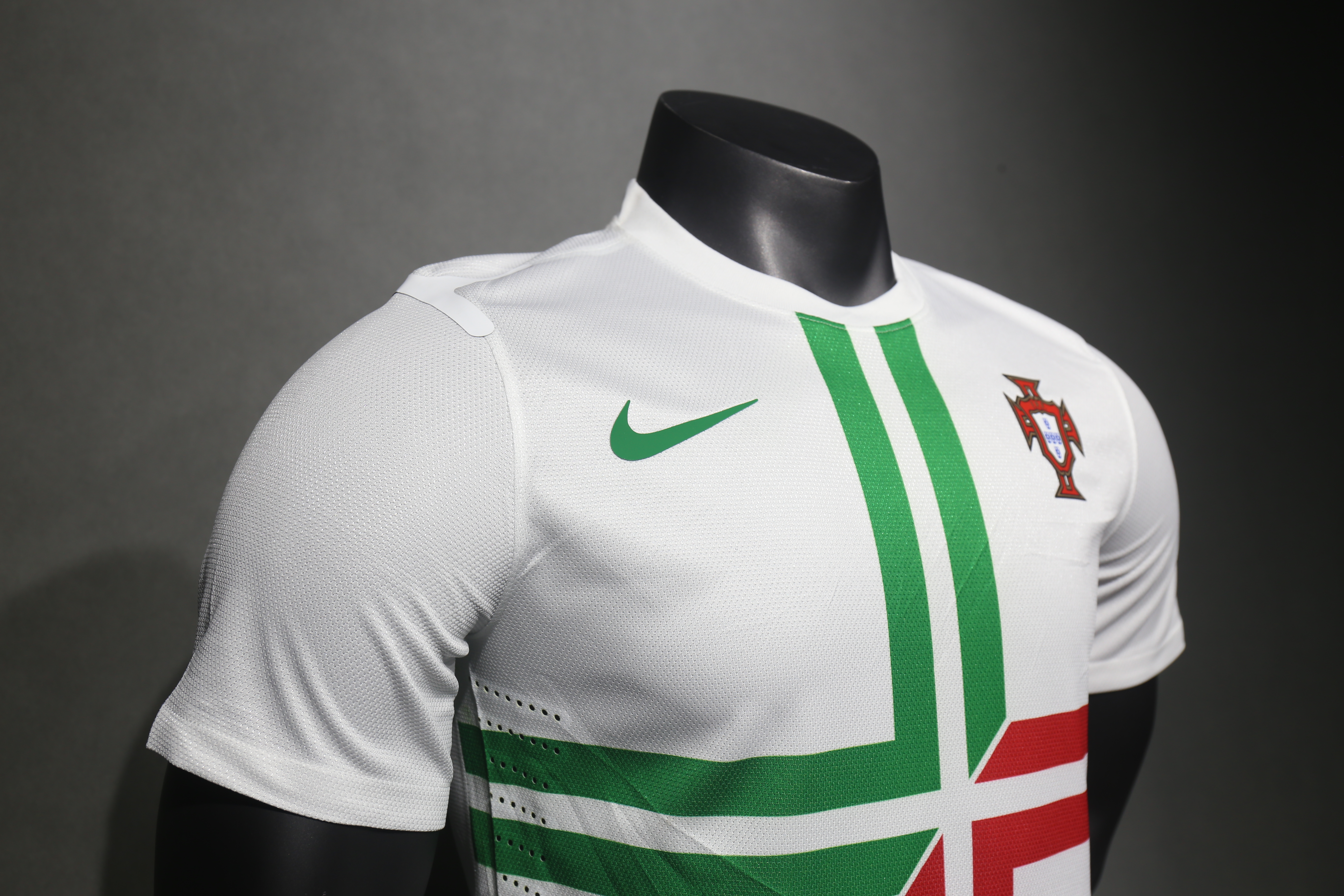 2012 Portugal  Euro Cup Away Retro Jersey Player Edition - view 6