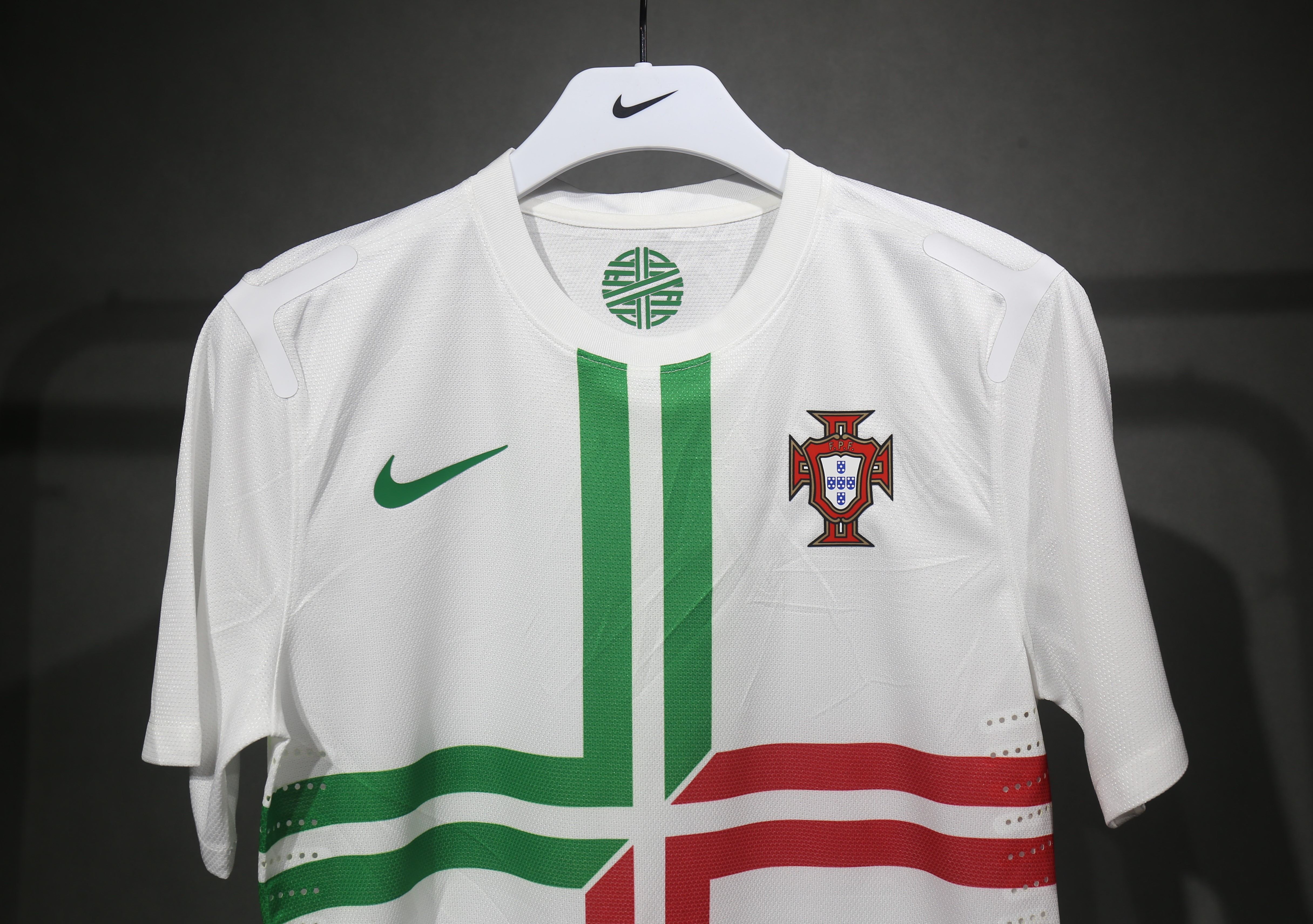 2012 Portugal  Euro Cup Away Retro Jersey Player Edition - view 9