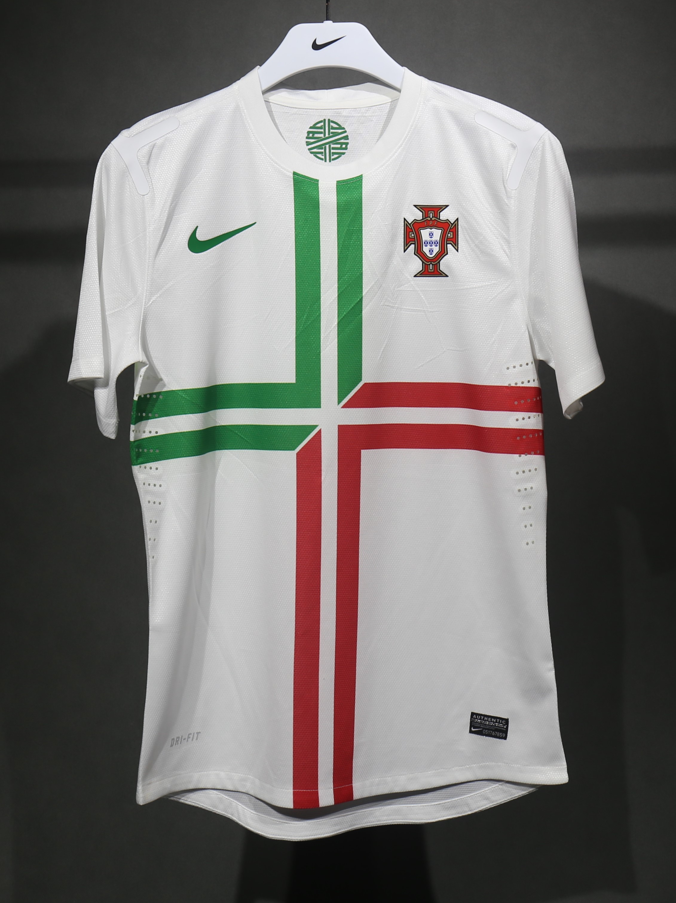 2012 Portugal  Euro Cup Away Retro Jersey Player Edition - view 11