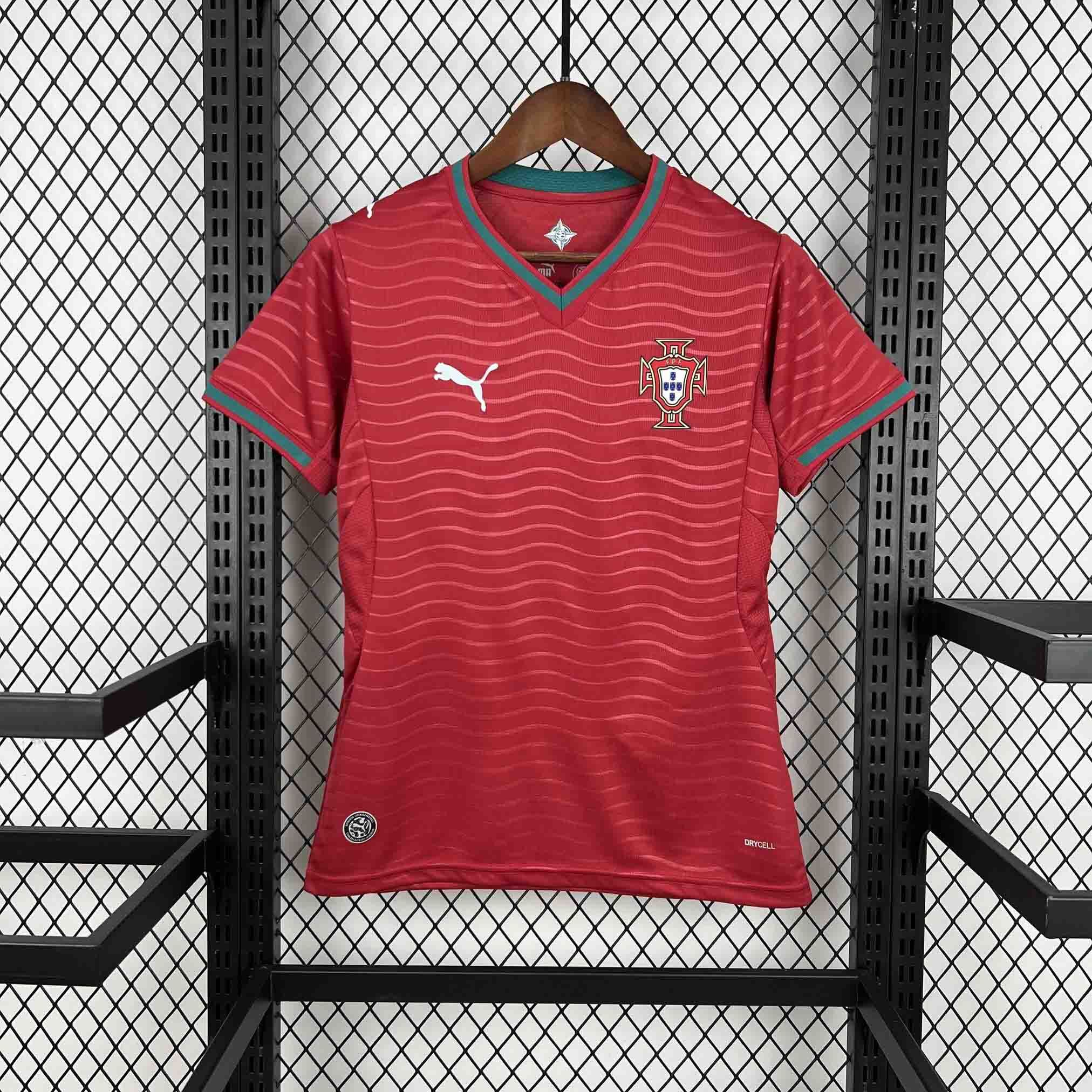 2026 Portugal  Home World Cup Women Soccer Jersey