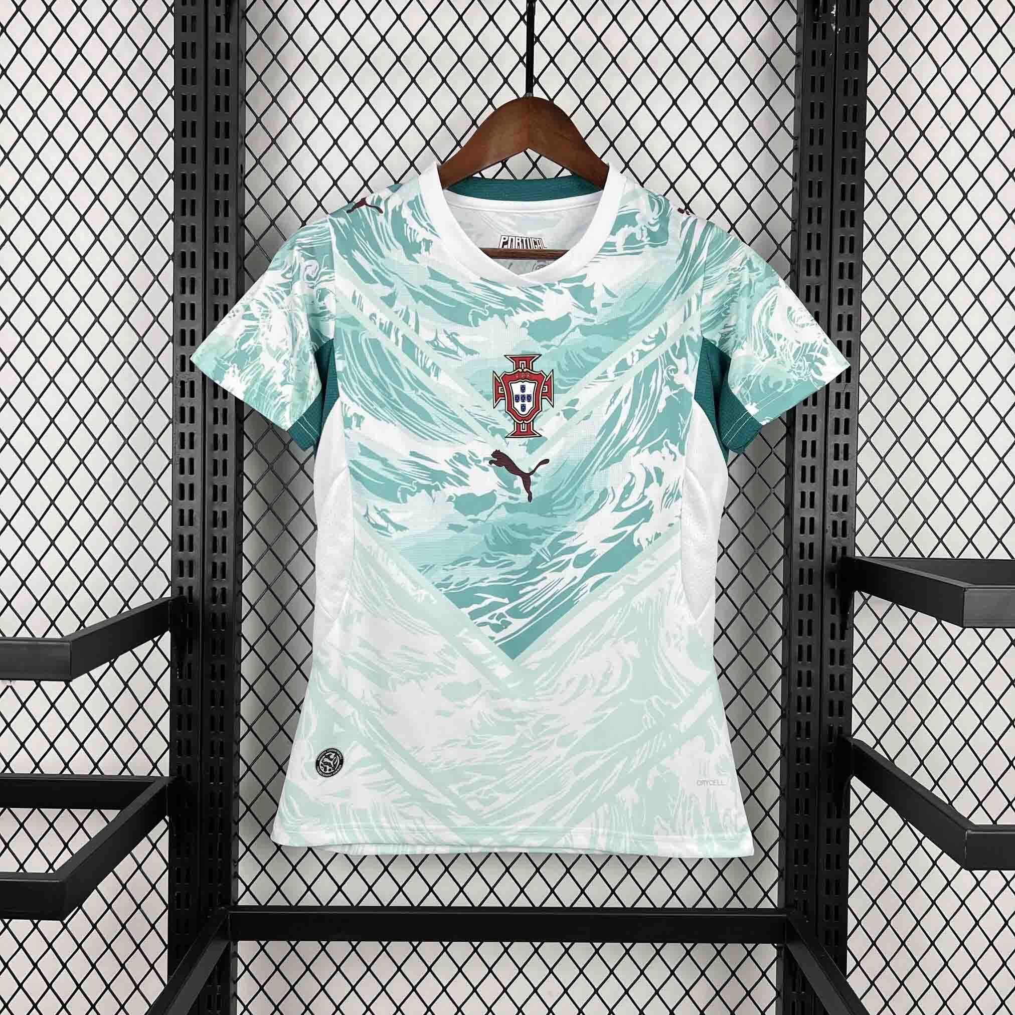 2026 Portugal  Away World Cup Women Soccer Jersey