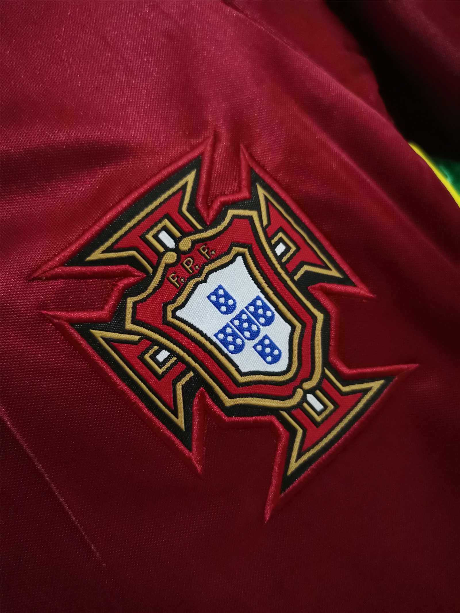 1998 Portugal  World Cup Home Retro Jersey - view 6