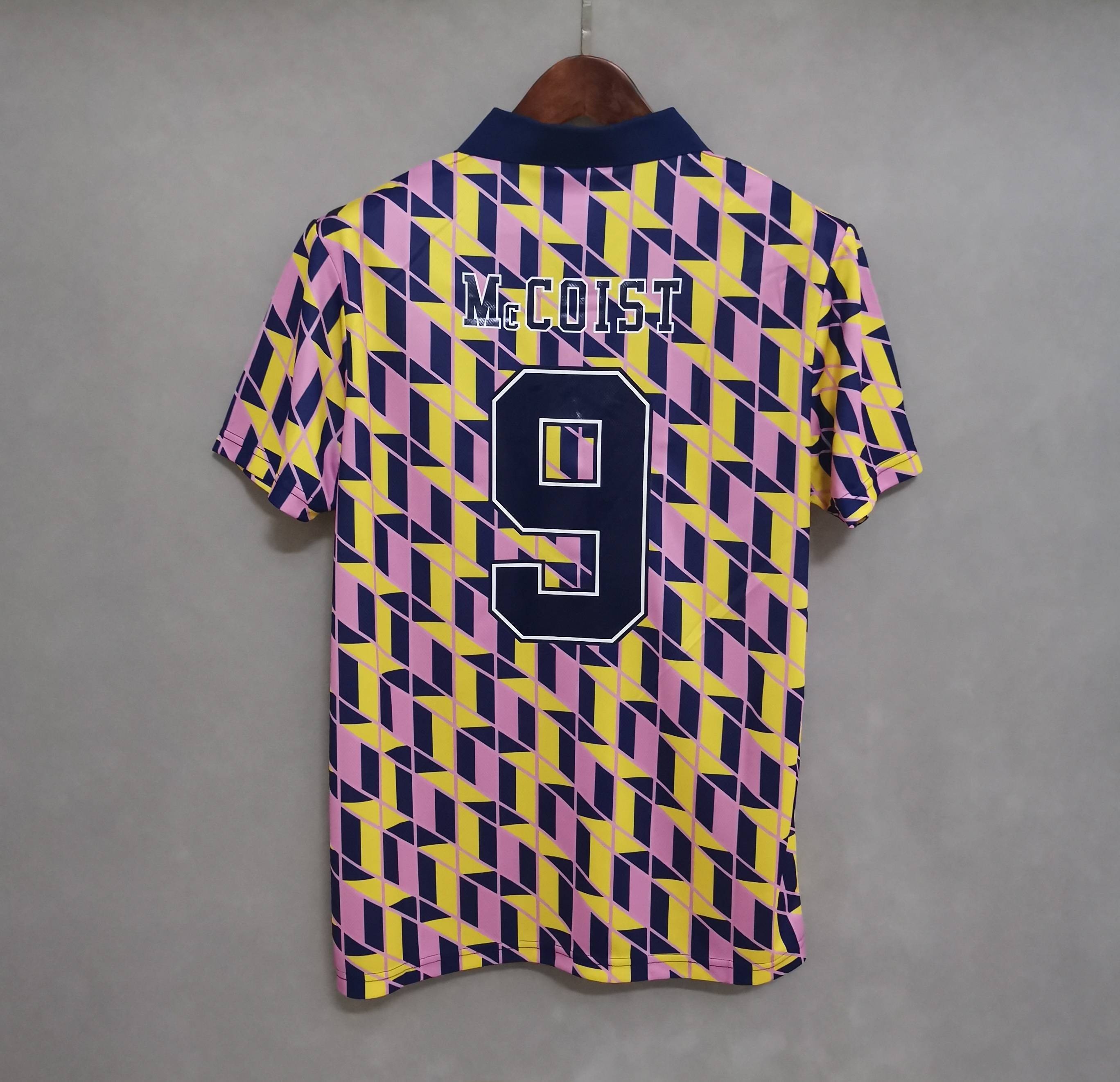 88-89 Scotland Third Away Soccer Retro Jersey - view 7