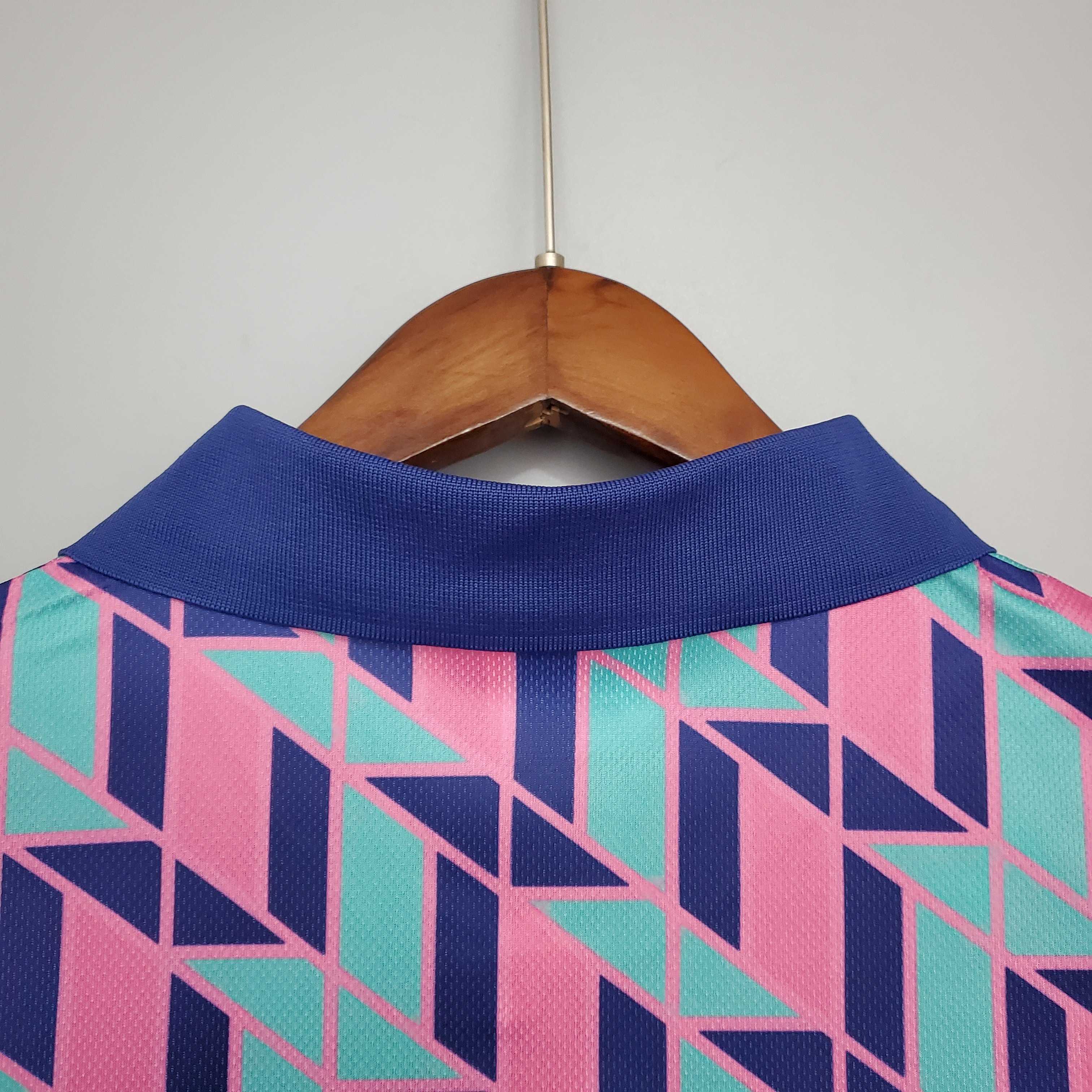89-90 Scotland Away Soccer Retro Jersey - view 3