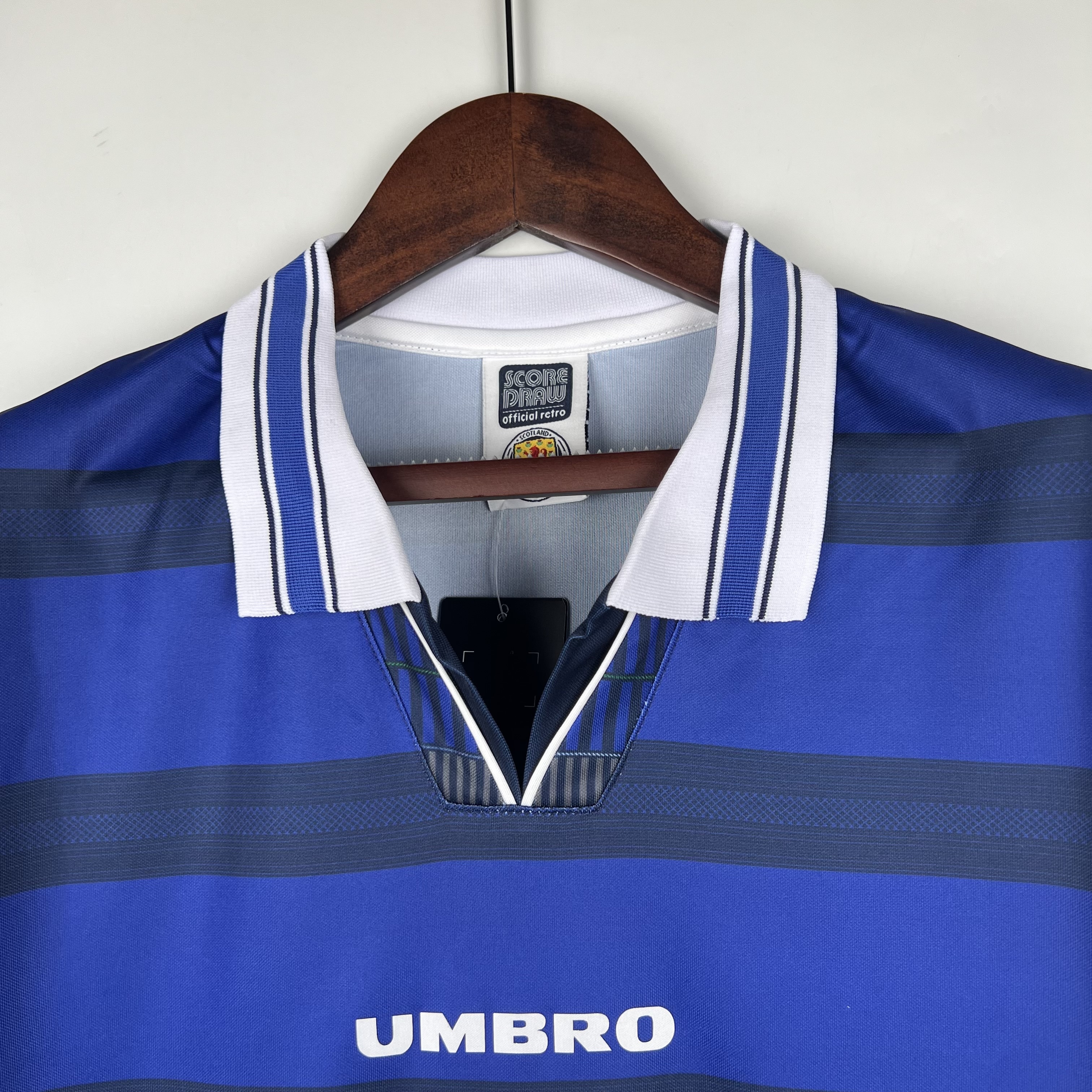 98-00 Scotland Home Soccer Retro Jersey - view 7