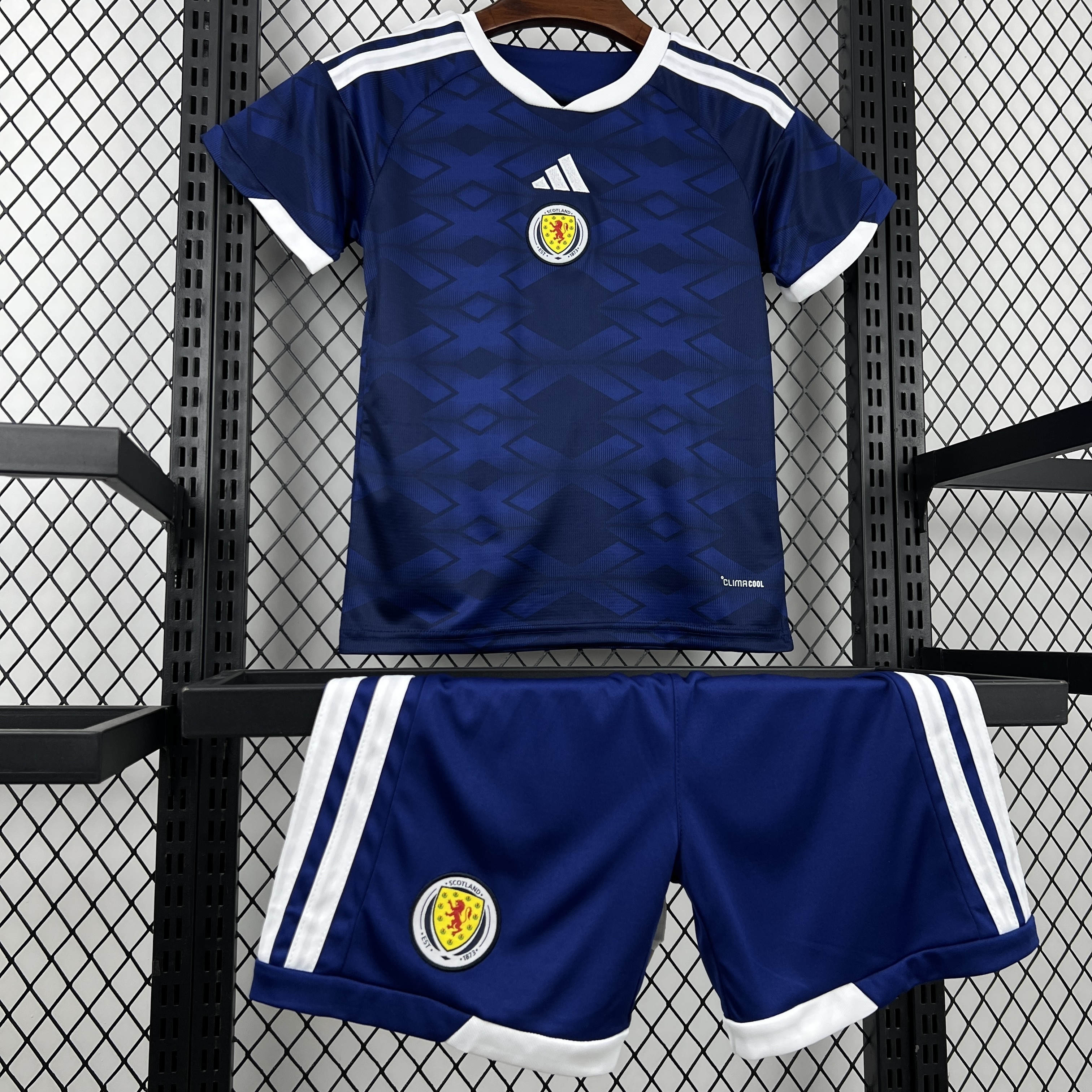 2026 Scotland Home World Cup Kids Kit Jersey+Shorts - view 3