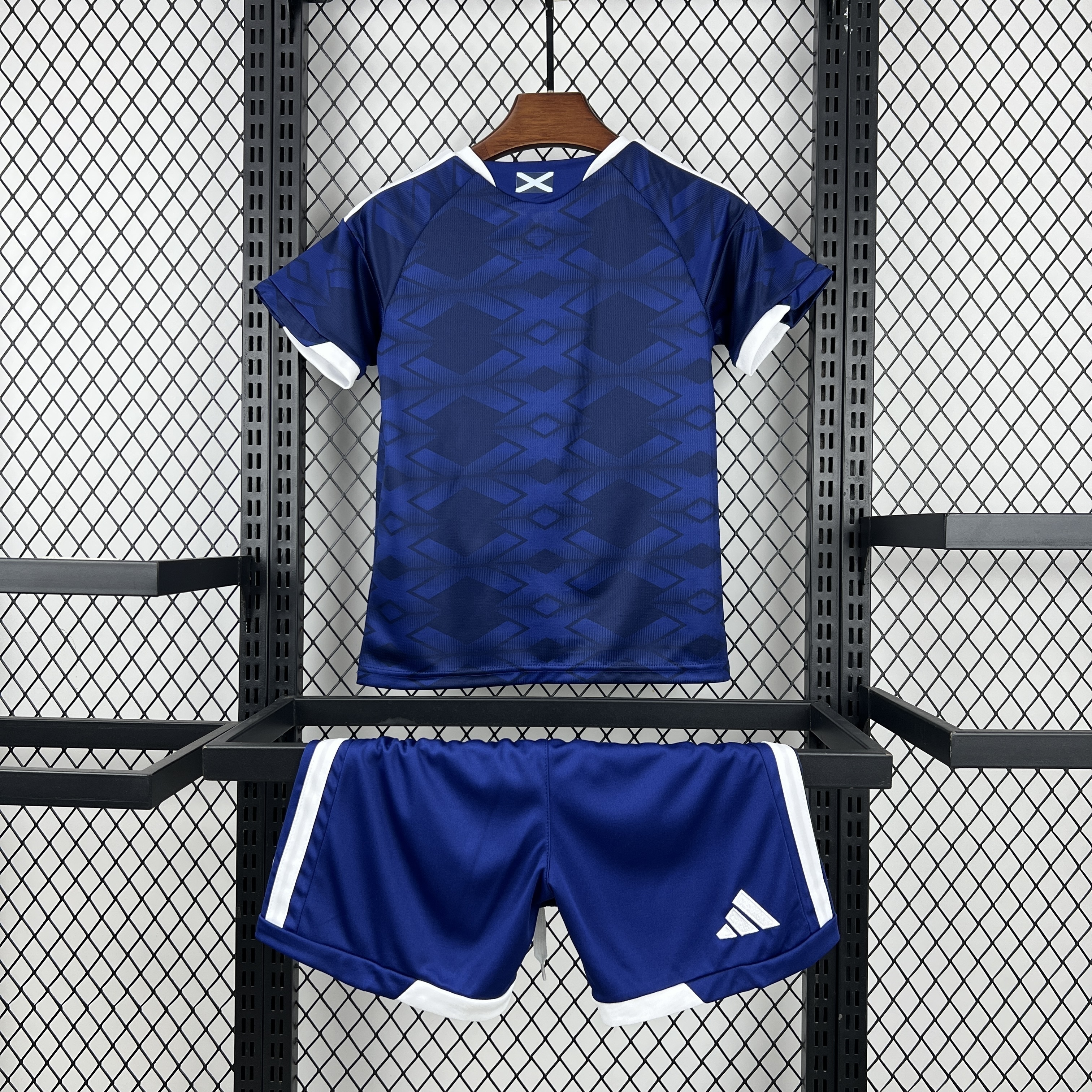 2026 Scotland Home World Cup Kids Kit Jersey+Shorts - view 4