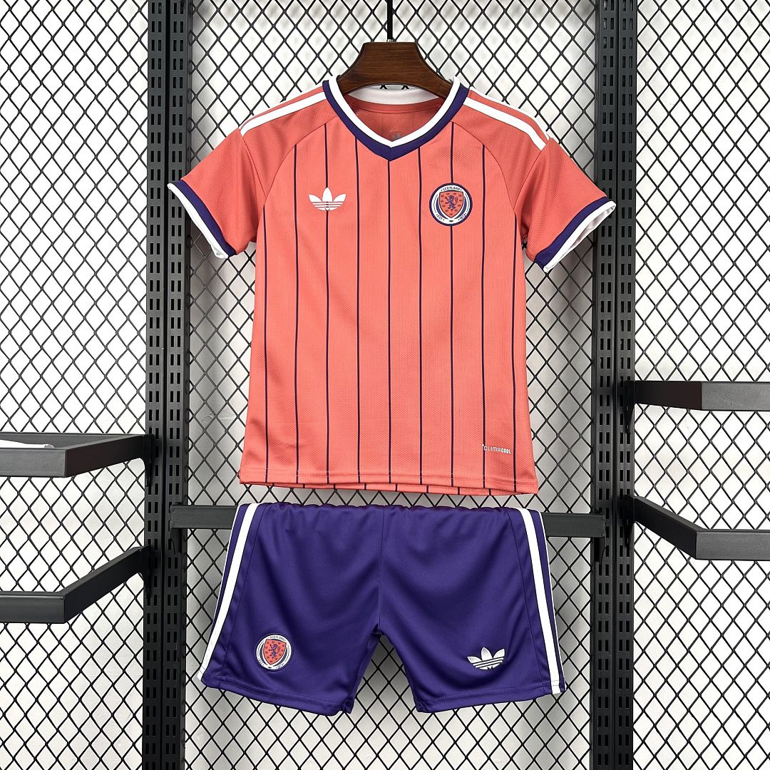 2026 Scotland Away World Cup Kids Kit Jersey+Shorts