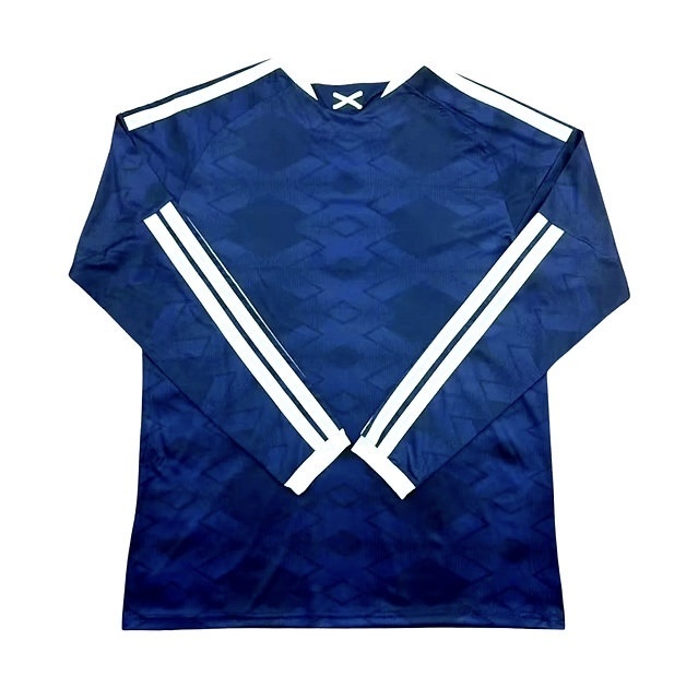 2026 Scotland Home World Cup Football Jersey Long Sleeve - view 3