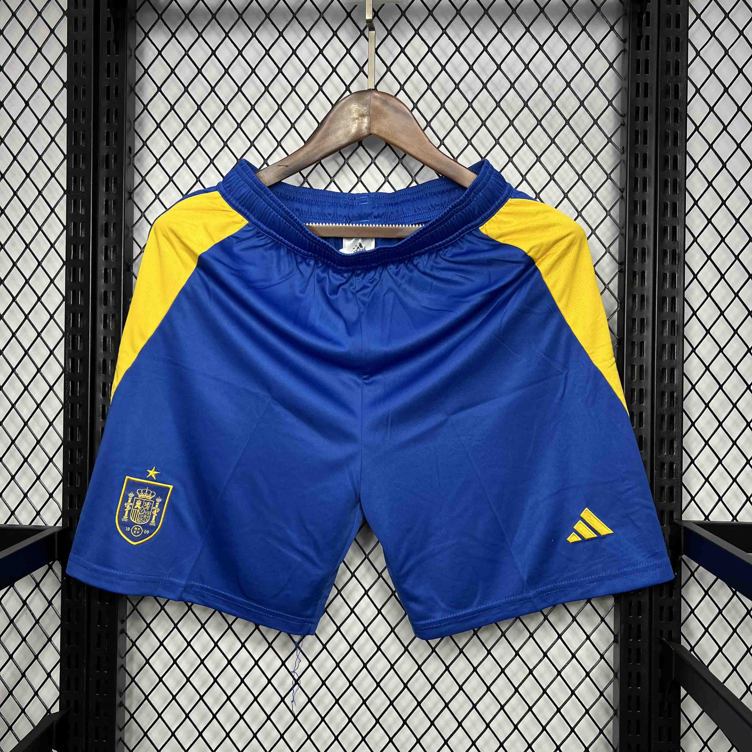 2024 Spain Euro Cup Home Soccer Shorts