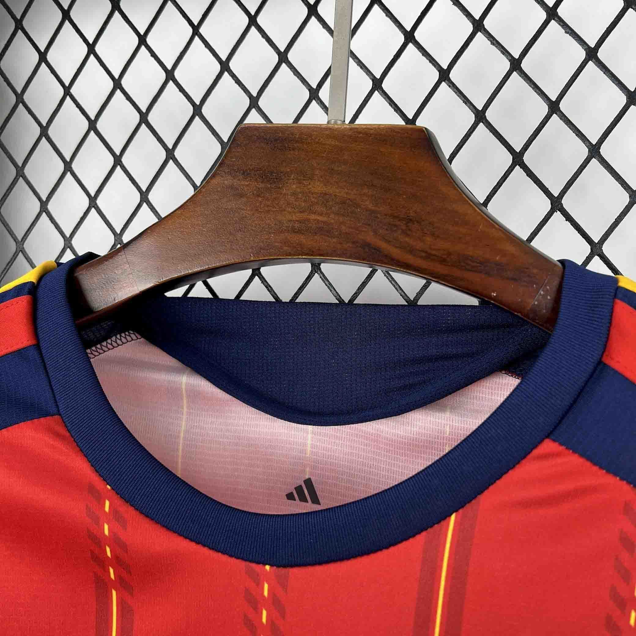 2026 Spain Home World Cup Soccer Jersey Custom Shirt - view 4