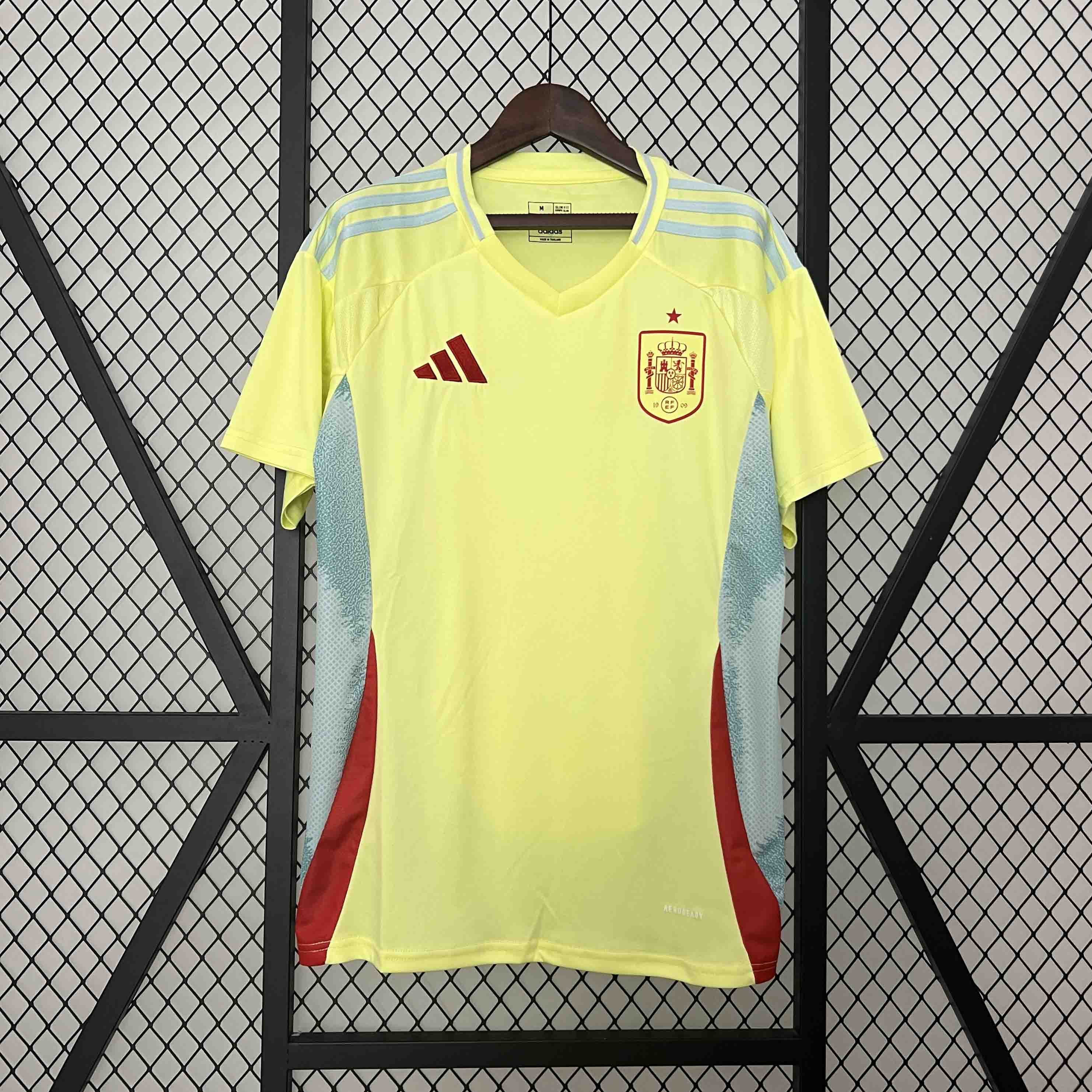 2024 Spain LAMINE YAMAL #19 Euro Cup Away Football Jersey - view 5