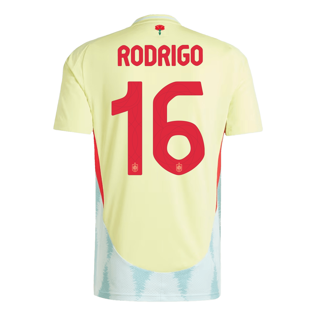 2024 Spain RODRIGO #16 Euro Cup Away Football Jersey - view 4