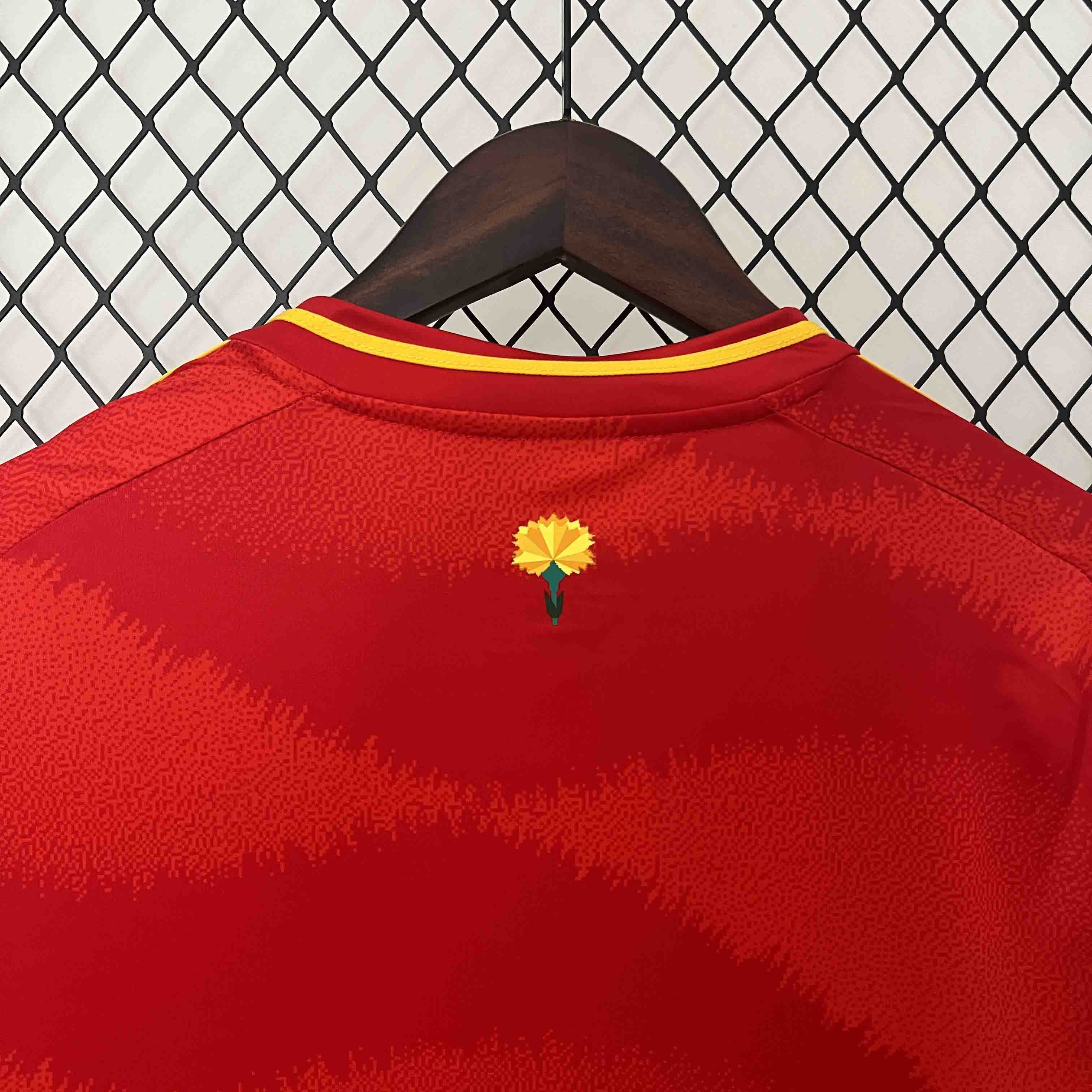 2024 Spain LAMINE YAMAL #19 Euro Cup Home Football Jersey - view 11