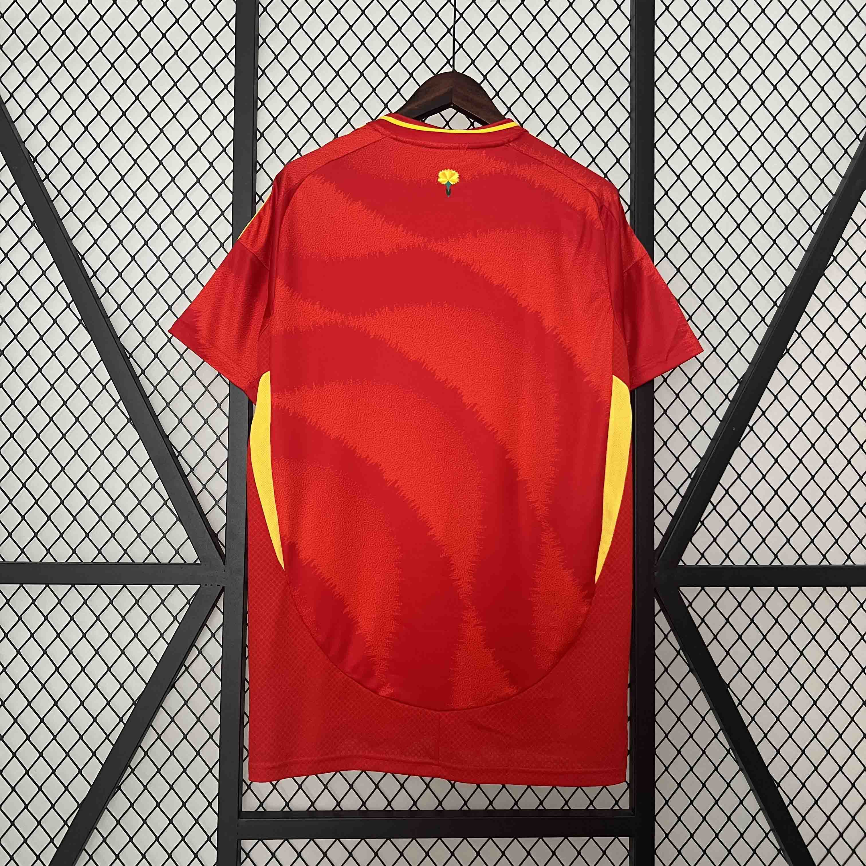 2024 Spain MORATA #7 Euro Cup Home Football Jersey - view 6