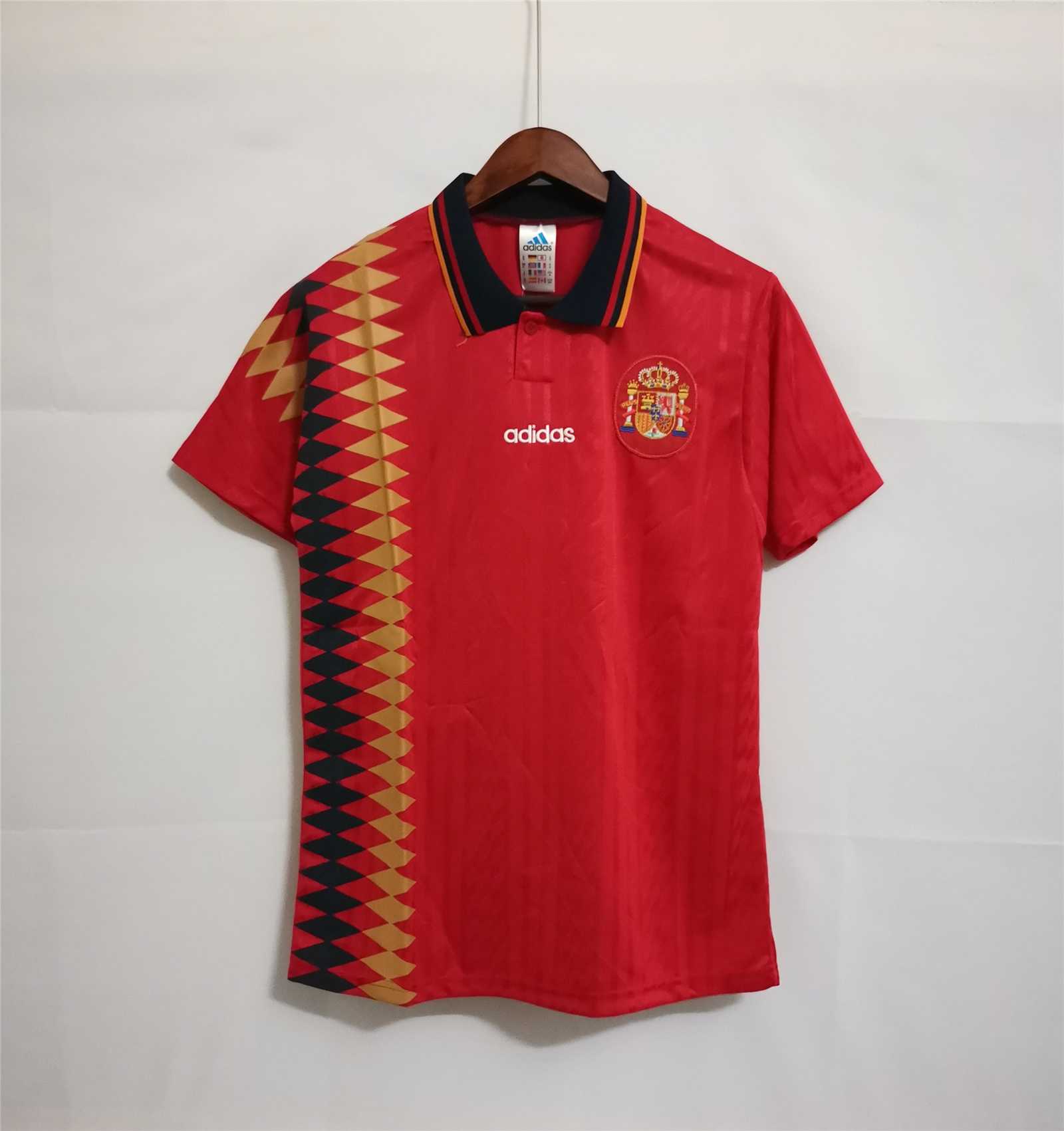 1994 Spain Home World Cup Retro Jersey