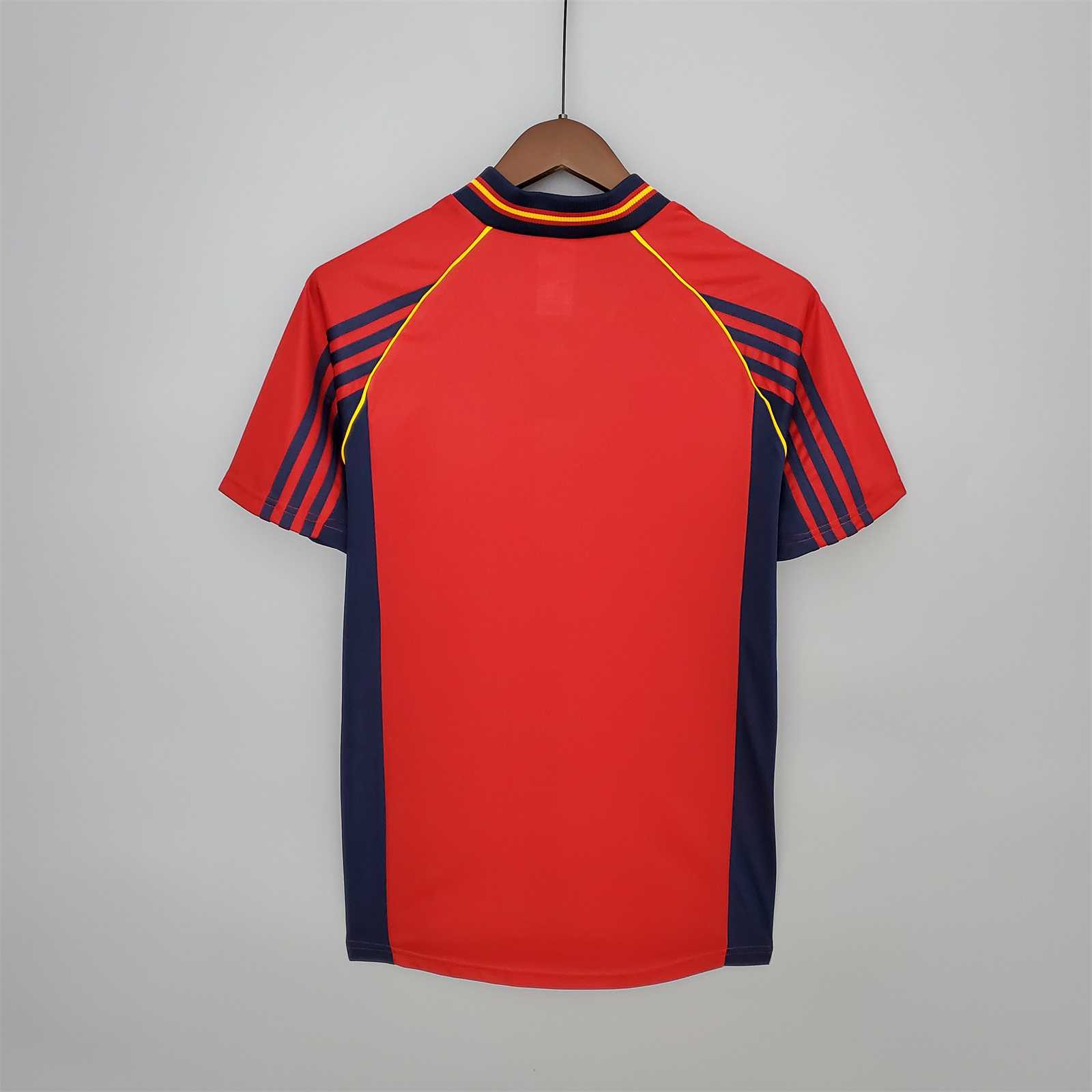 1998 Spain Home World Cup Retro Jersey - view 3