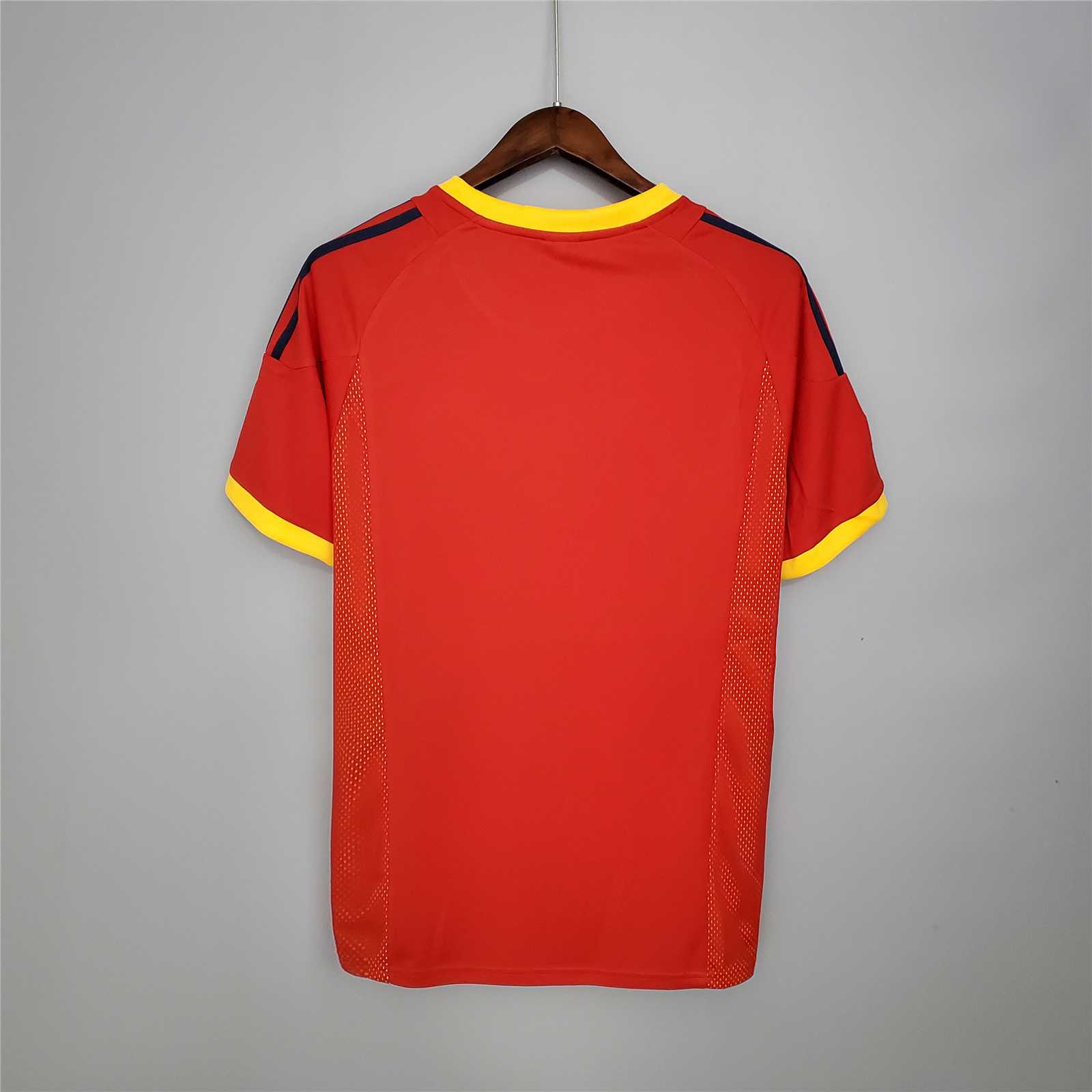 2002 Spain Home World Cup Retro Jersey - view 3