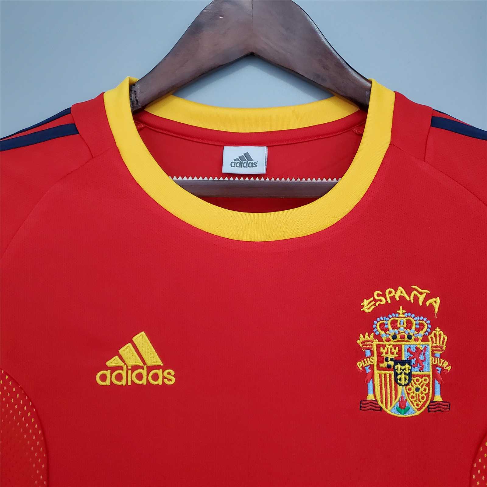 2002 Spain Home World Cup Retro Jersey - view 7