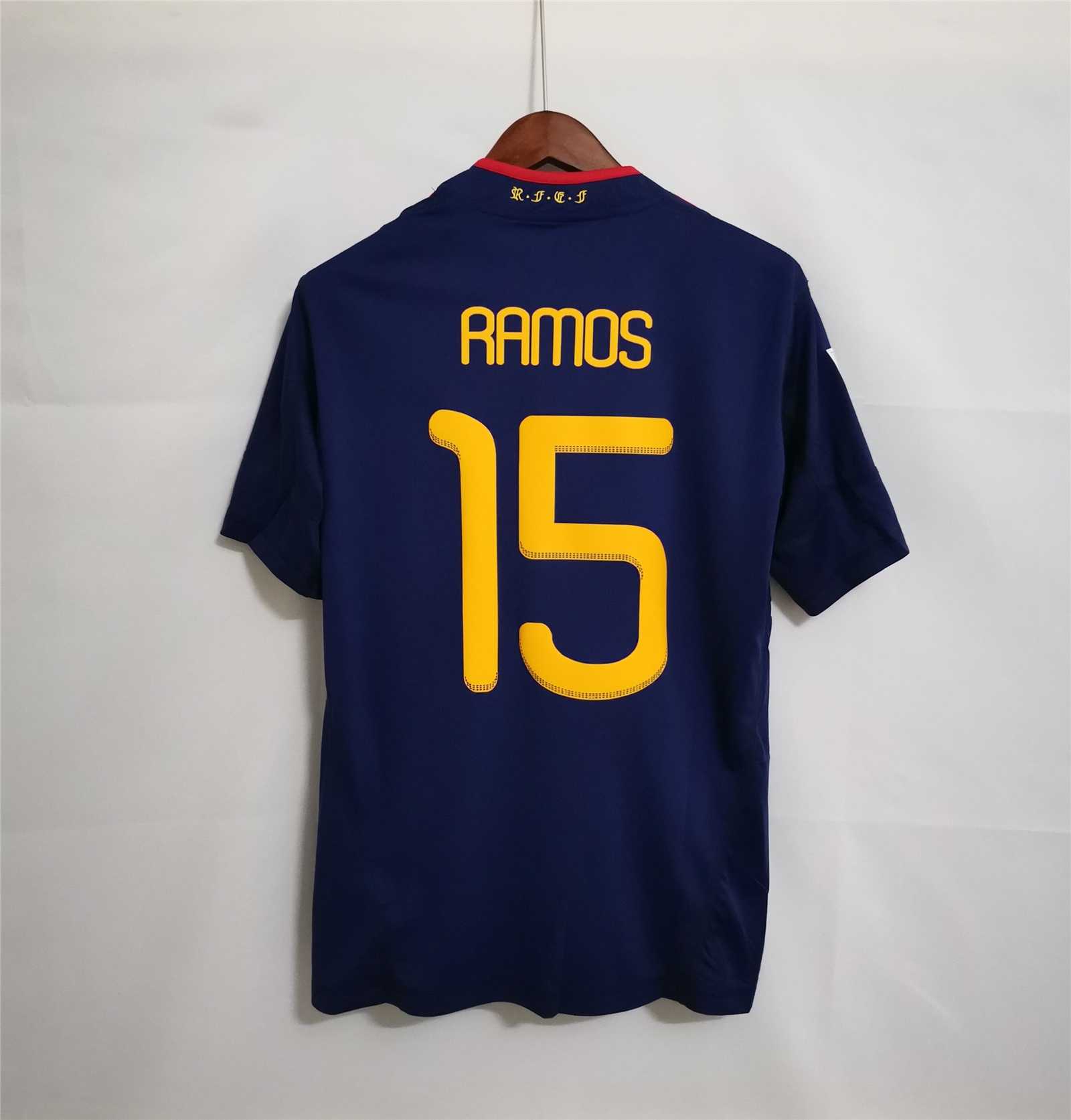 2010 Spain Away World Cup Final Retro Jersey - view 14