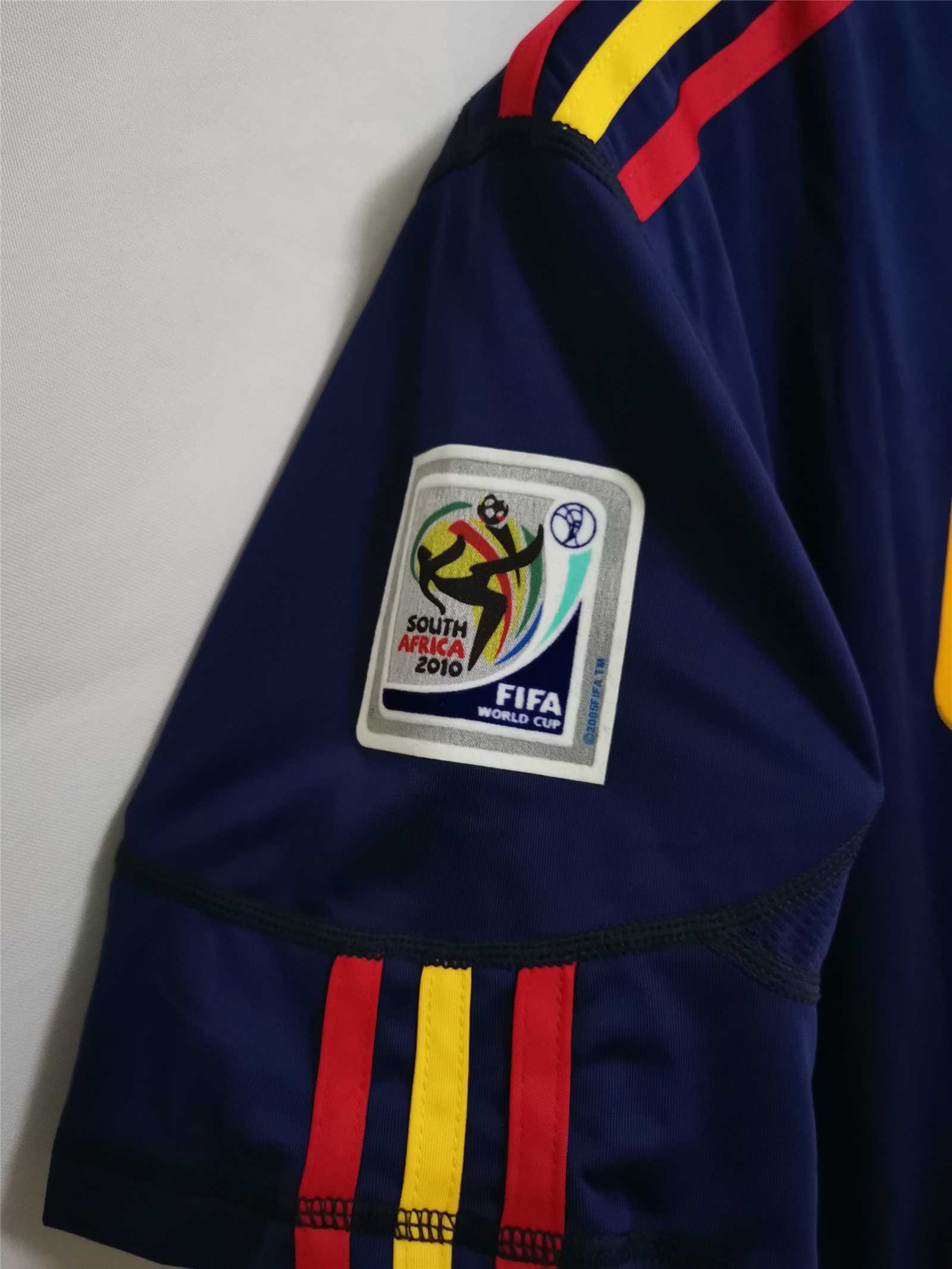 2010 Spain Away World Cup Final Retro Jersey - view 4