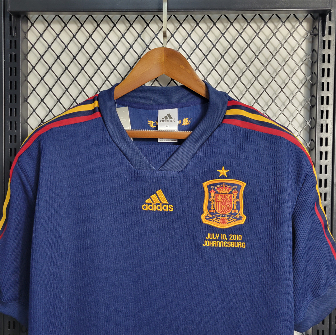 2010 Spain Away World Cup Final Retro Jersey - view 9