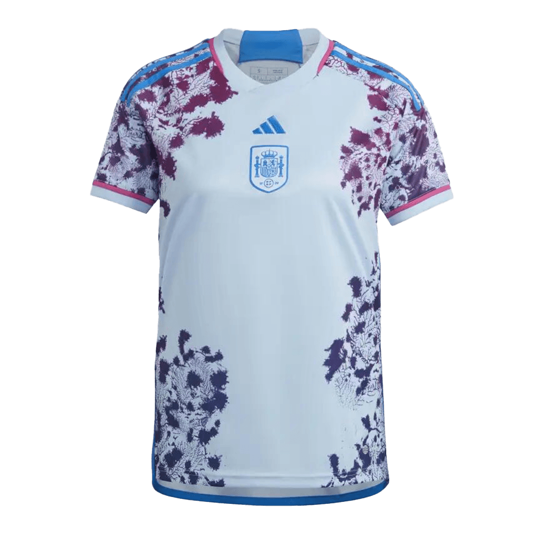 2023 Spain World Cup Away Fan Edition Soccer Jersey - view 4
