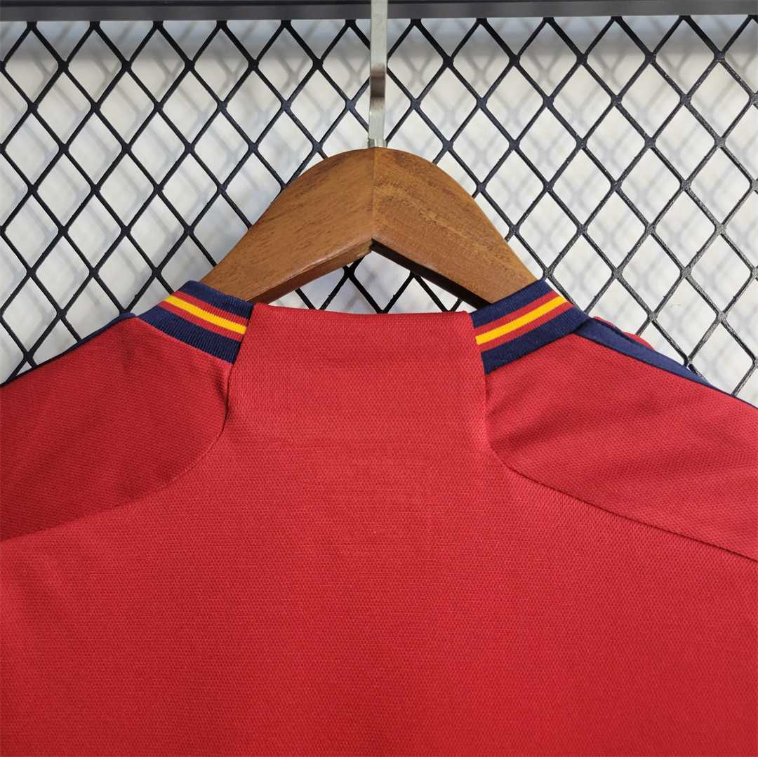 2022 Spain   World Cup Home Fan Edition Soccer Jersey - view 11