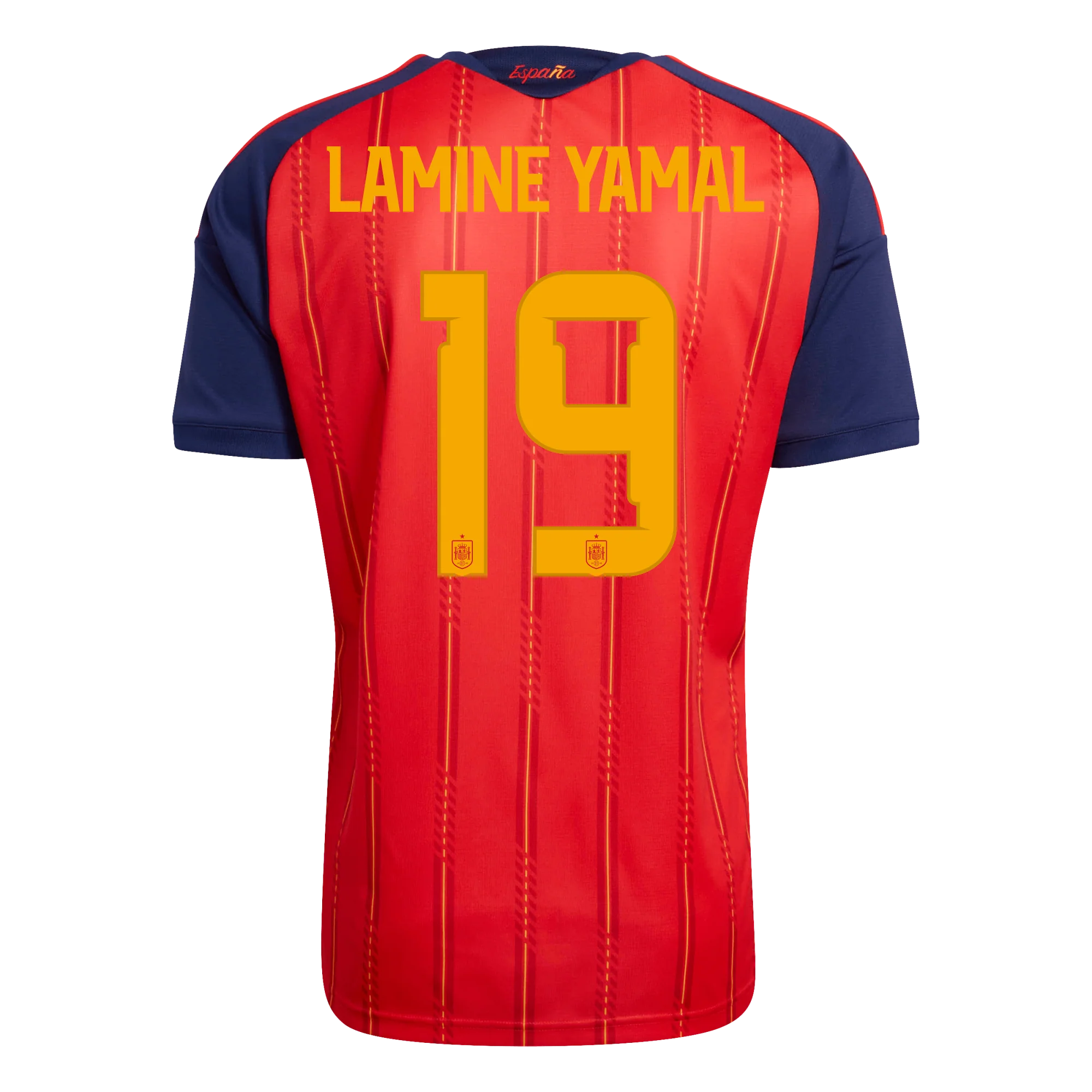Camiseta Hombre Primera Equipación Mundial 2026 Authentic - Lamine Yamal - 19