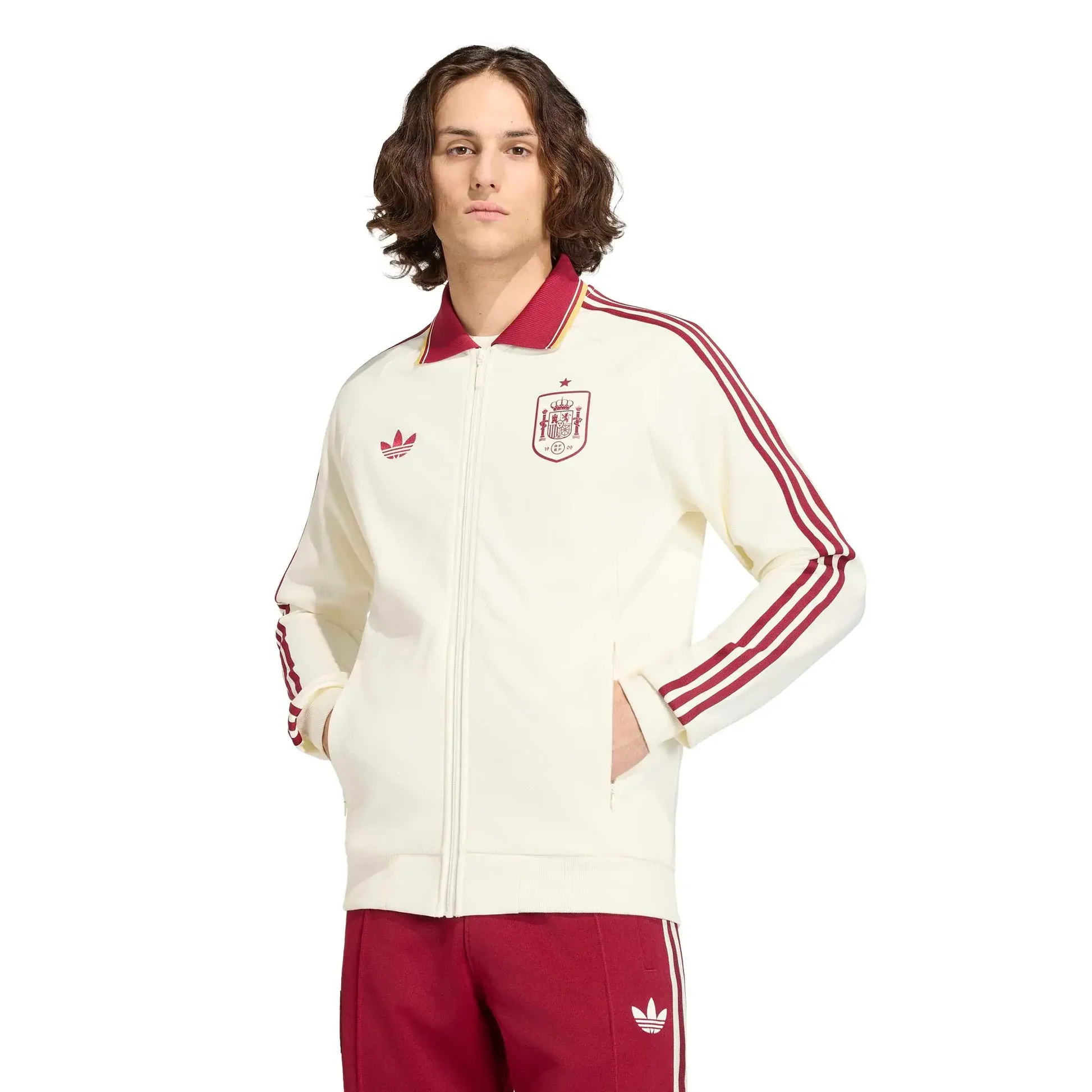 Adidas 2026 Spain Men's Away Originals Anthem Jacket - view 6