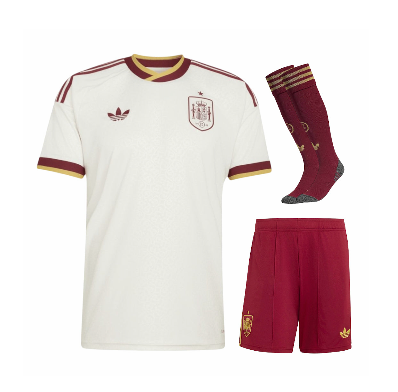 2026 Spain Away World Cup Soccer Full Kit Jersey+Shorts