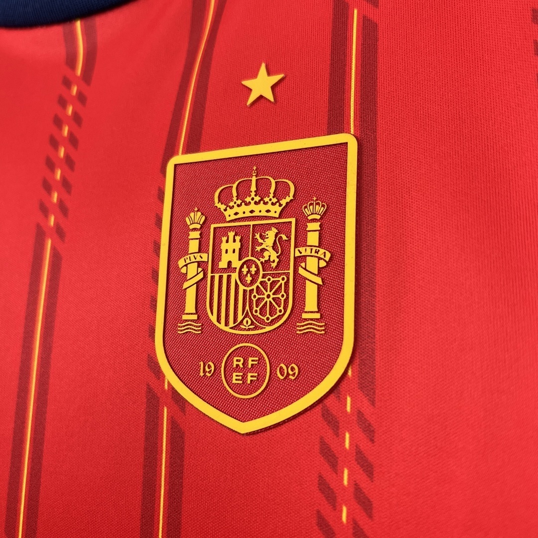 2026 Spain Home World Cup Soccer Kids Kit Jersey+Shorts - view 13